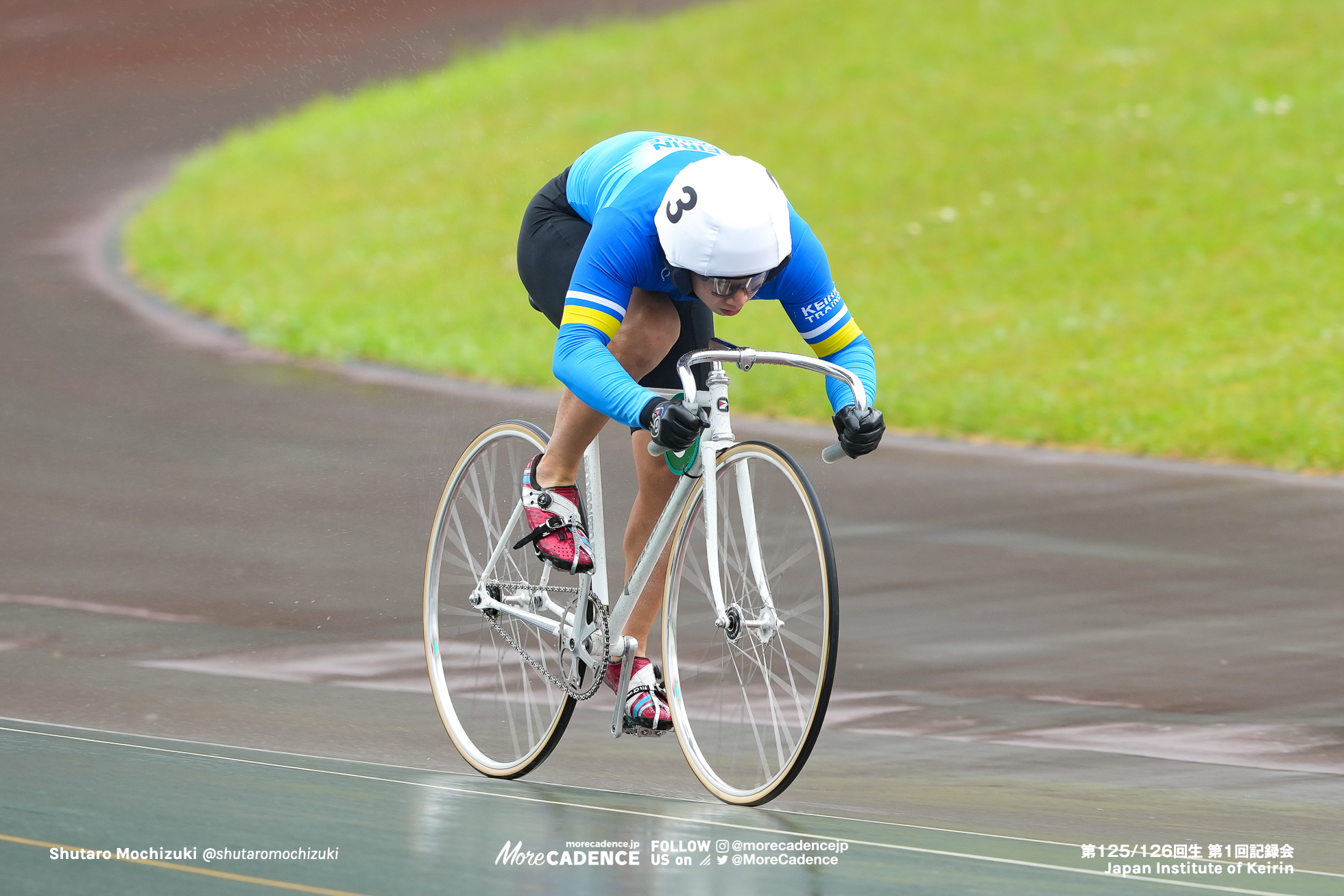 細中翔太, 第1回記録会, 日本競輪選手養成所, 第125・126回生