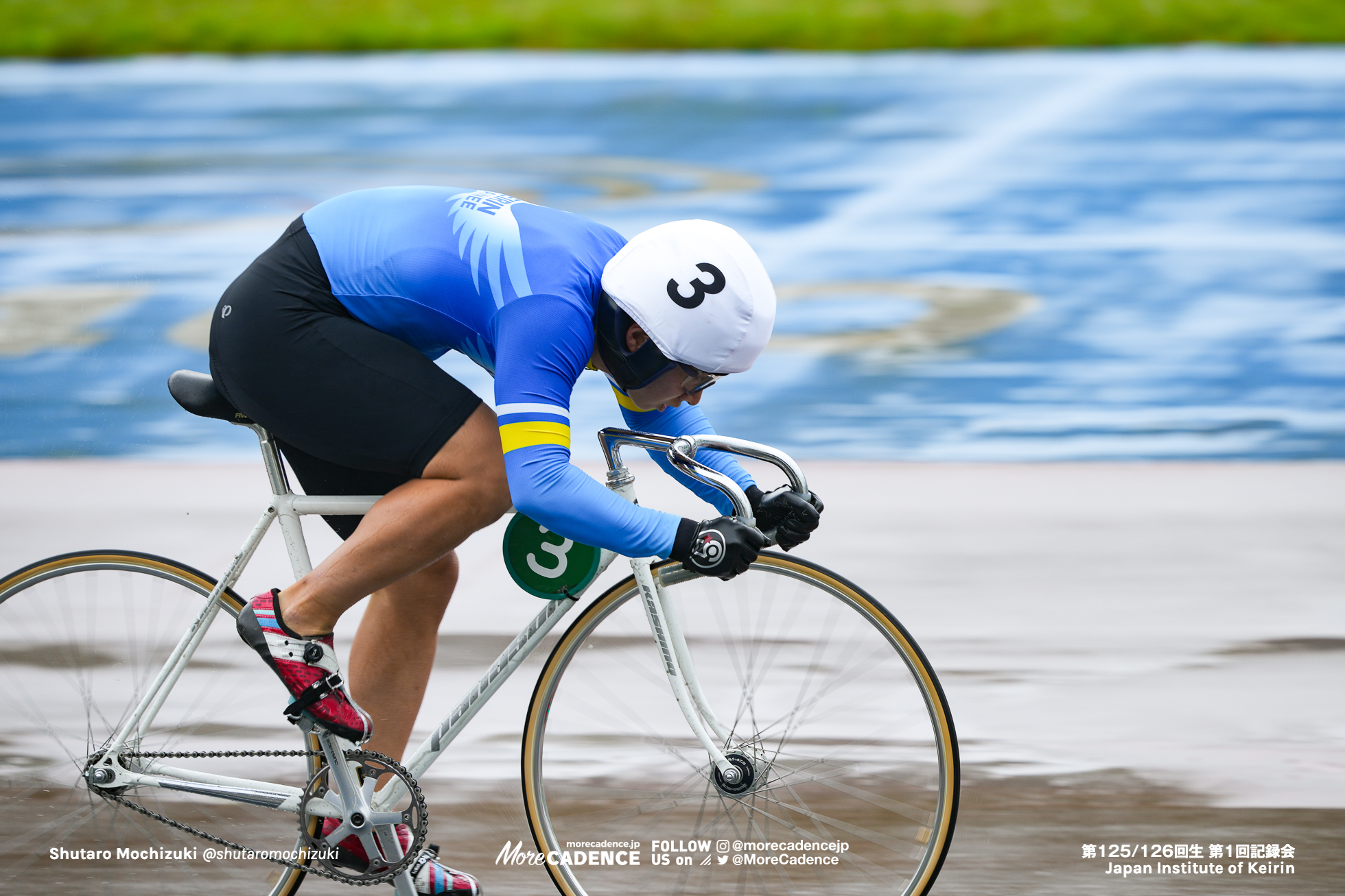 細中翔太, 第1回記録会, 日本競輪選手養成所, 第125・126回生