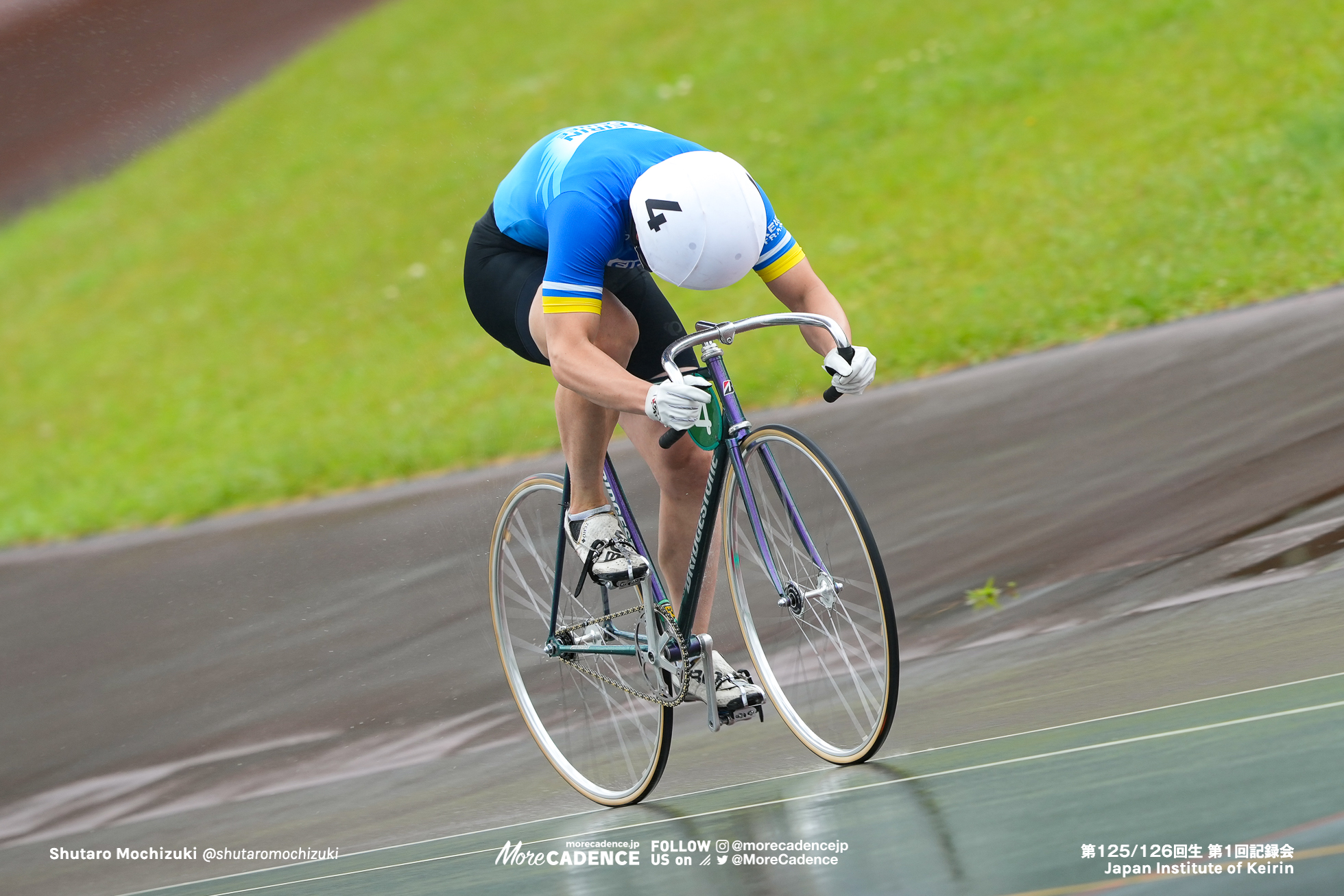 橋谷成海, 第1回記録会, 日本競輪選手養成所, 第125・126回生