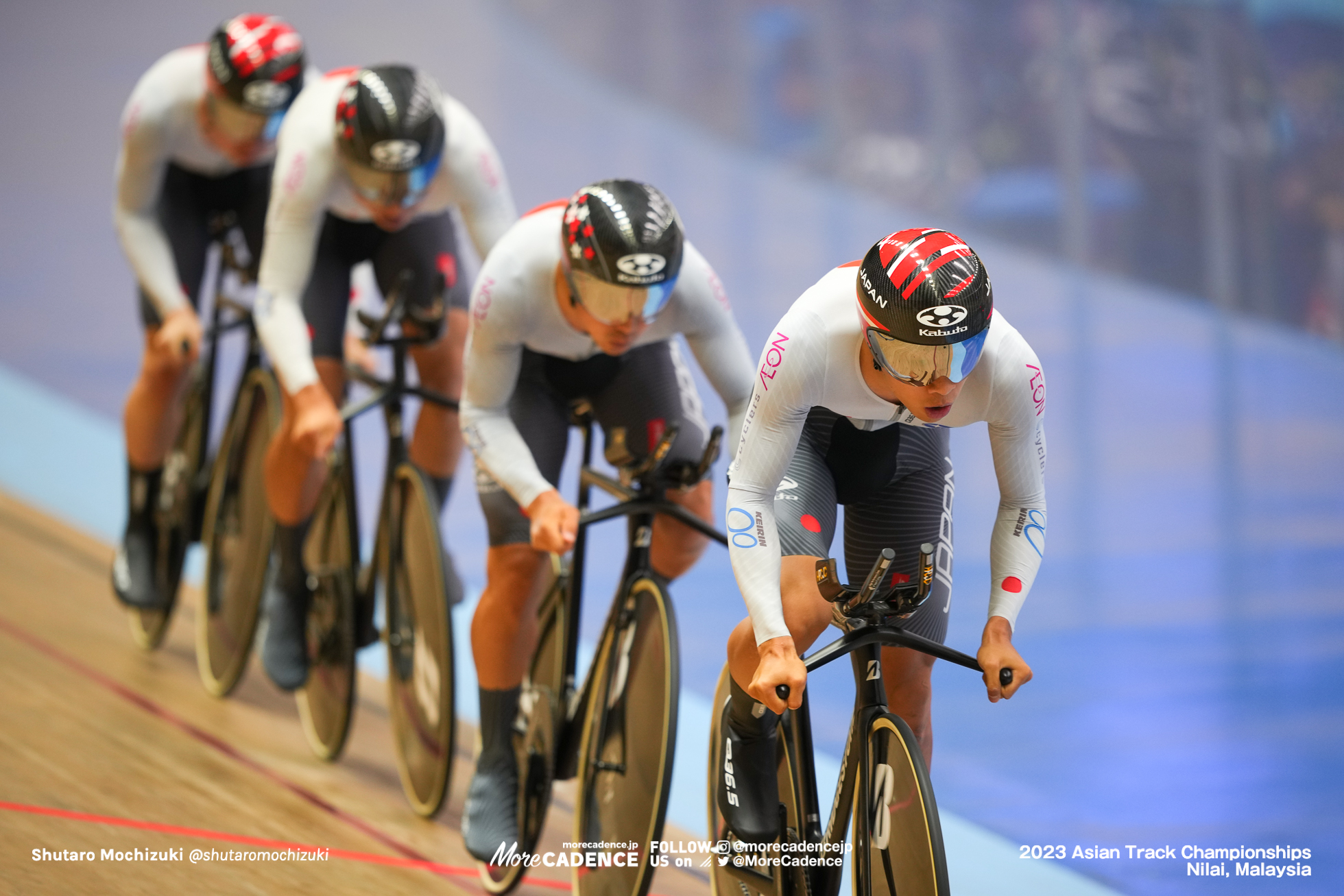 松田祥位, 窪木一茂, 橋本英也, 兒島直樹, 男子チームパシュート予選, MEN'S Team Pursuit Qualification, 2023アジア選手権トラック, 2023 Asian Track Championships Nilai, Malaysia