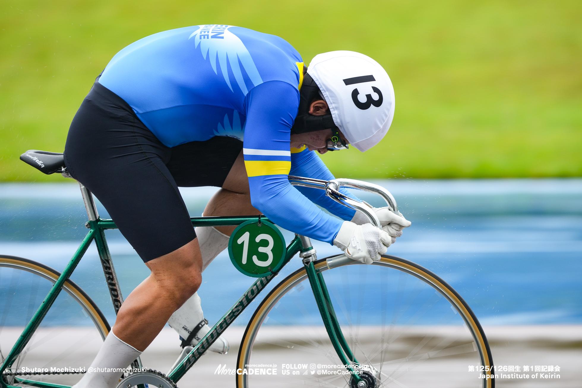 貝原涼太, 第1回記録会, 日本競輪選手養成所, 第125・126回生