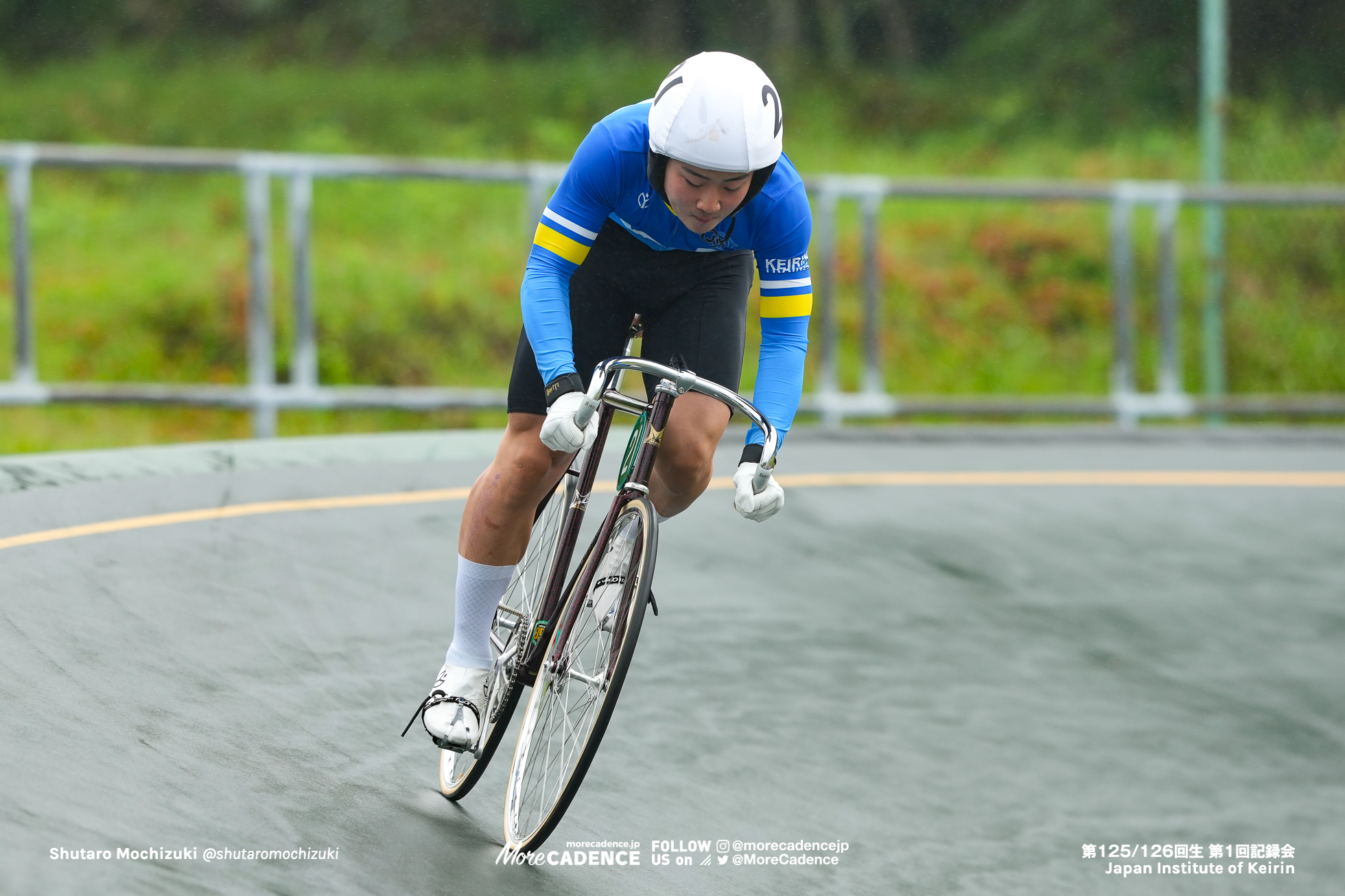 山崎歩夢, 第1回記録会, 日本競輪選手養成所, 第125・126回生