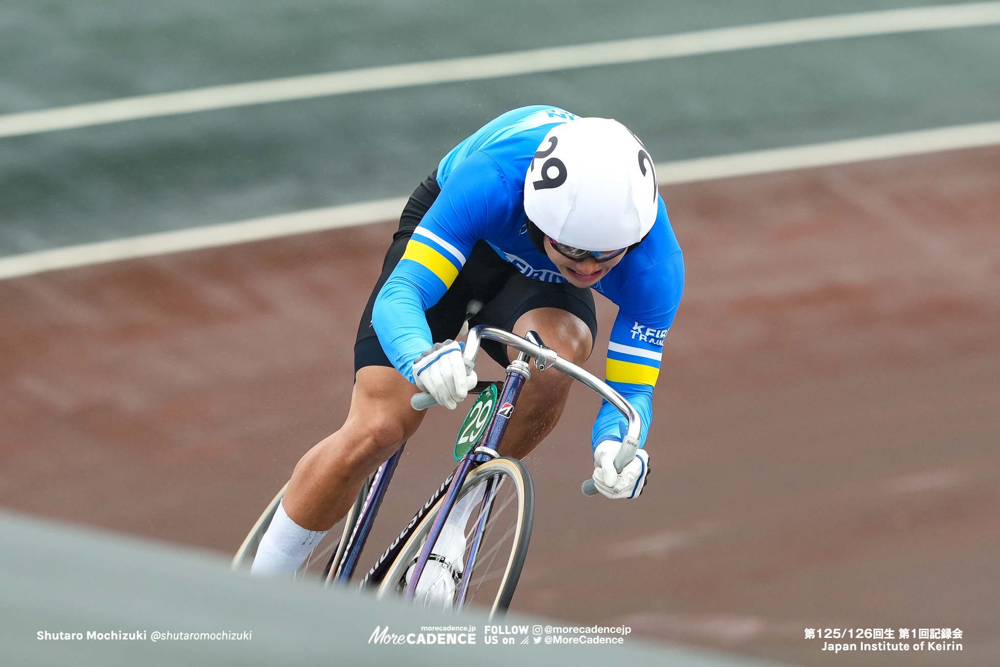 志田愛希飛, 第1回記録会, 日本競輪選手養成所, 第125・126回生