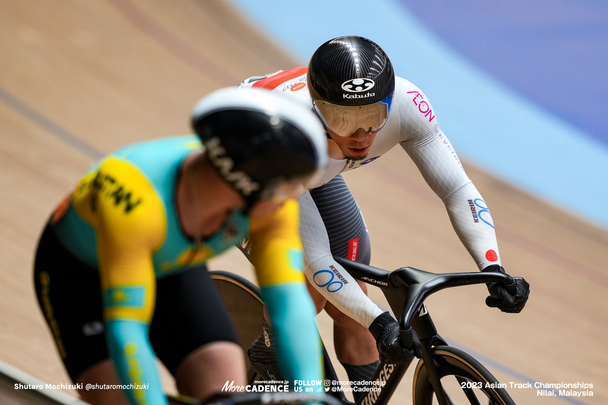 寺崎浩平, セルゲイ・ポノマリョフ, PONOMARYOV Sergey, KAZ, 男子スプリント1回戦, MEN'S Sprint 1/8 Finals, 2023アジア選手権トラック, 2023 Asian Track Championships Nilai, Malaysia