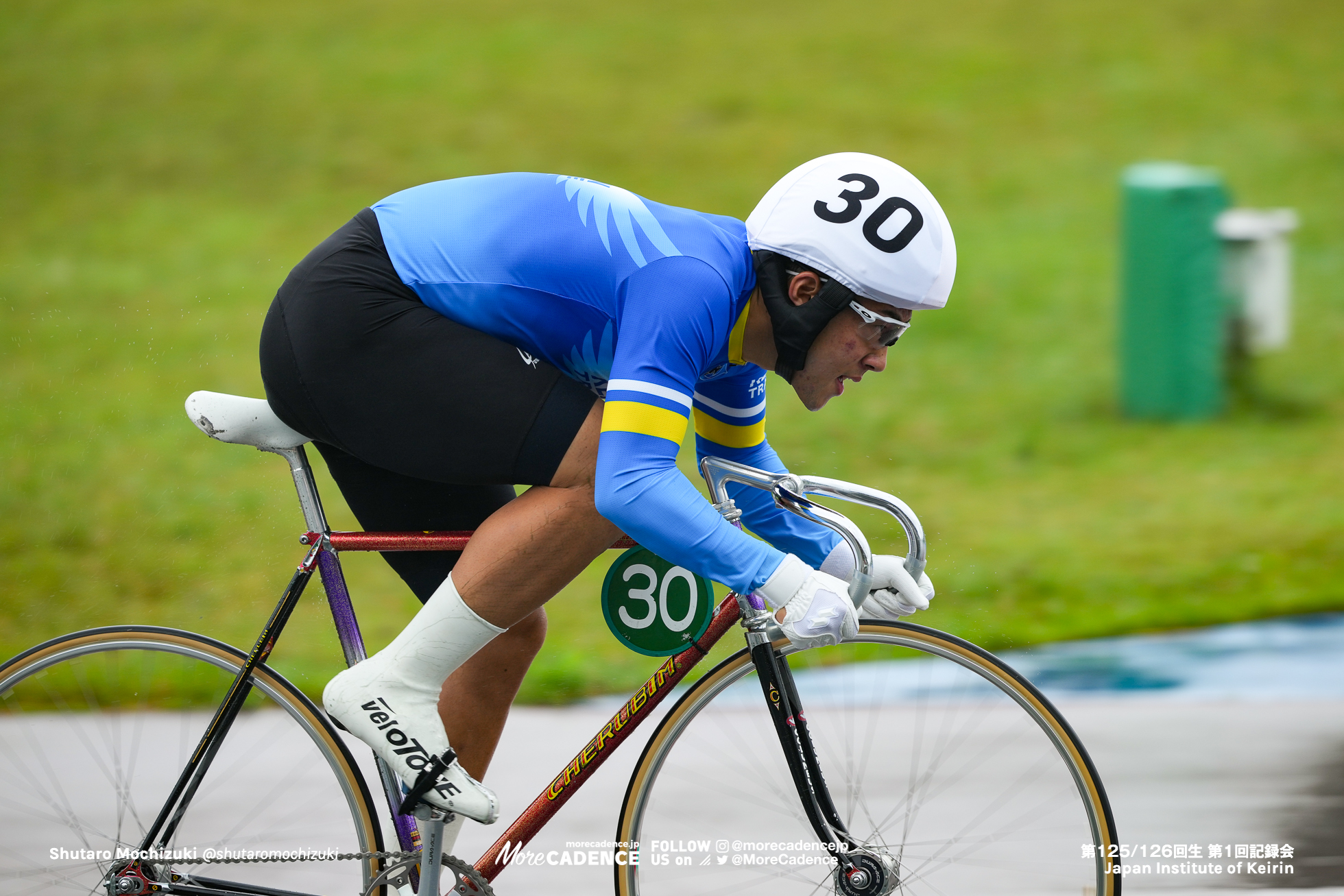 福田稔希, 第1回記録会, 日本競輪選手養成所, 第125・126回生