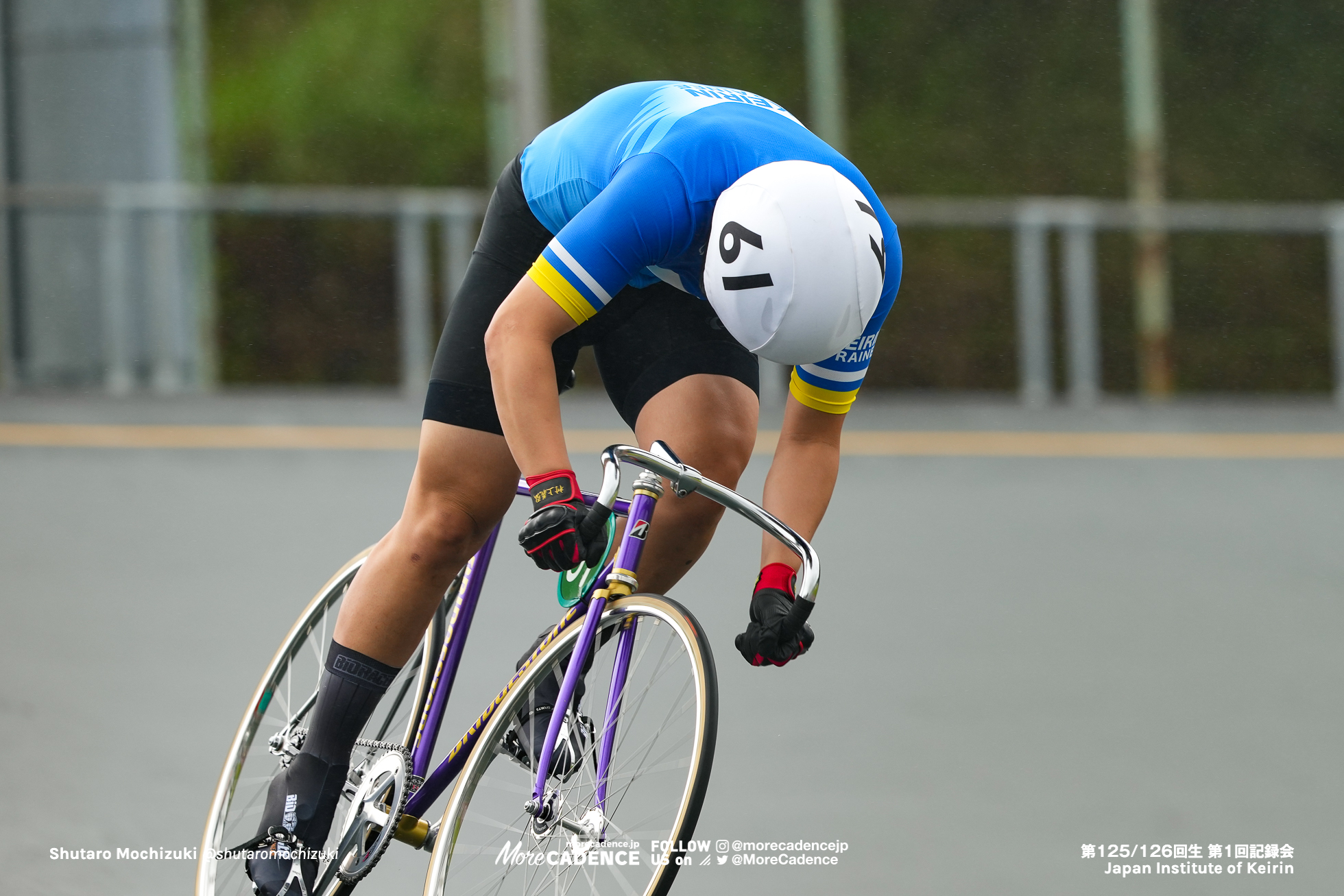 阿部英斗, 第1回記録会, 日本競輪選手養成所, 第125・126回生