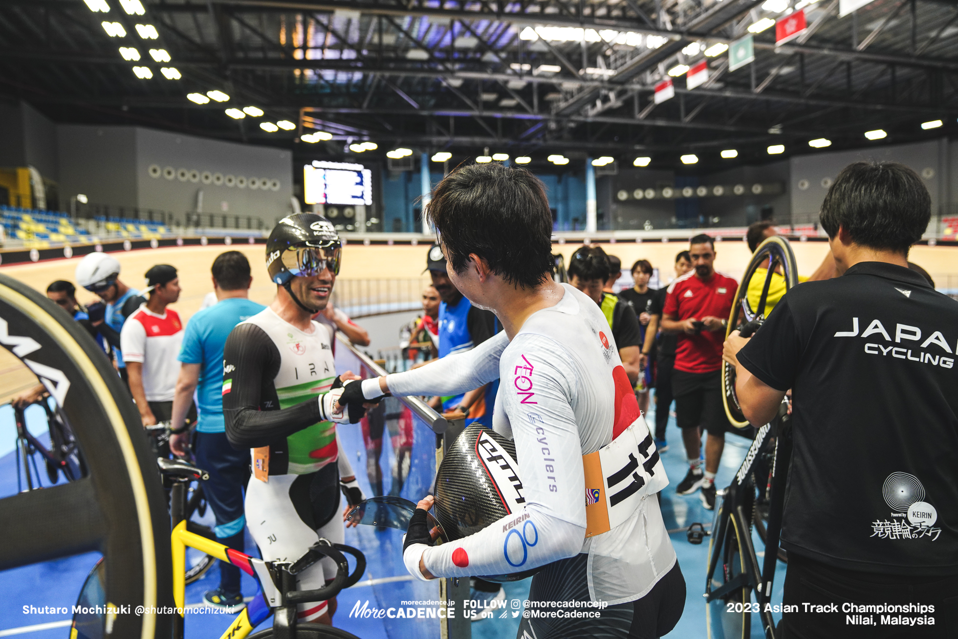 橋本英也, ムハンマド・ガンジャンロウ, GANJKHANLOU Mohammad, IRI, 男子オムニアム, MEN'S Omnium, 2023アジア選手権トラック, 2023 Asian Track Championships Nilai, Malaysia