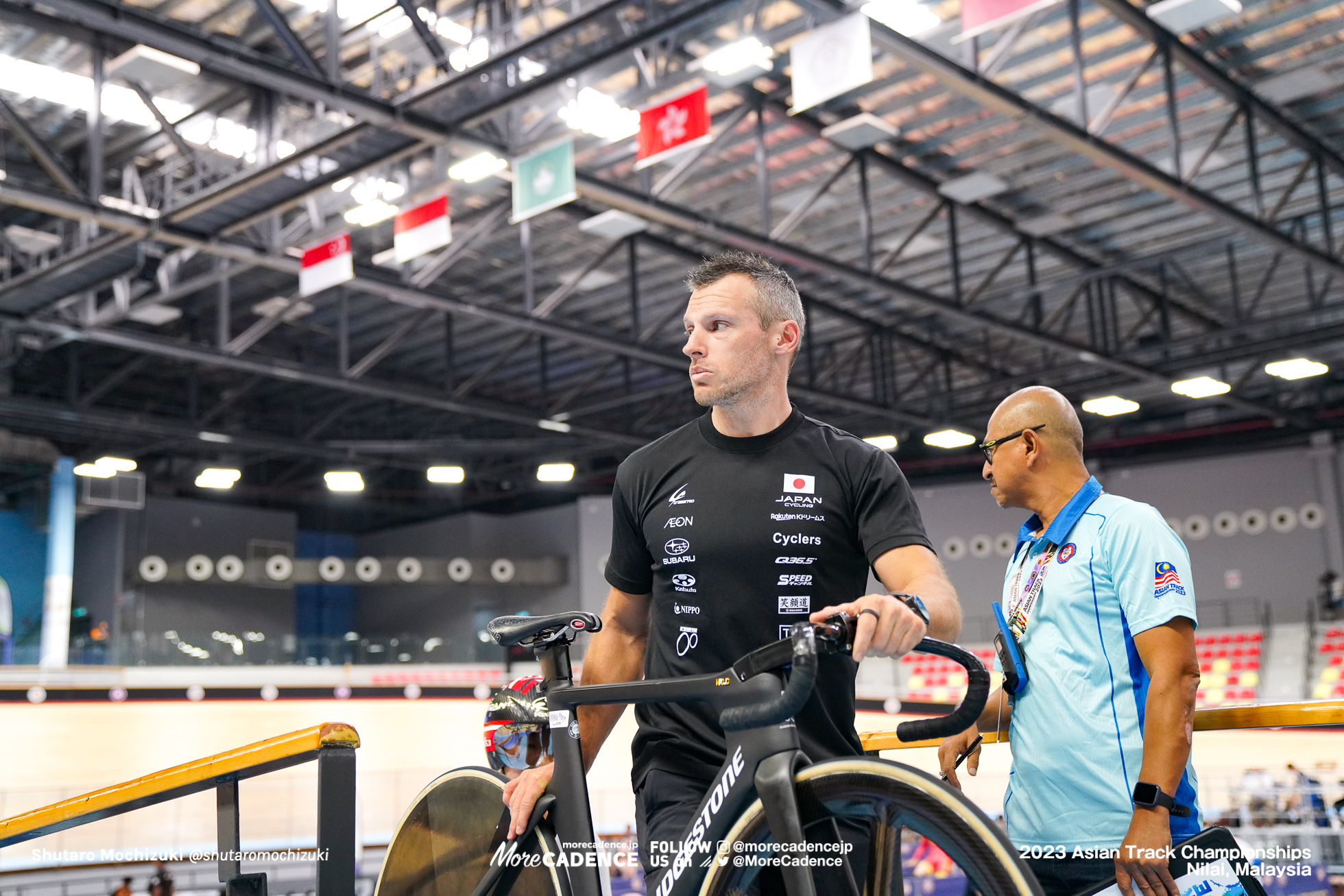 ジェイソン・ニブレット, 女子チームスプリント決勝, WOMEN'S Team Sprint Final for Gold, 2023アジア選手権トラック, 2023 Asian Track Championships Nilai, Malaysia