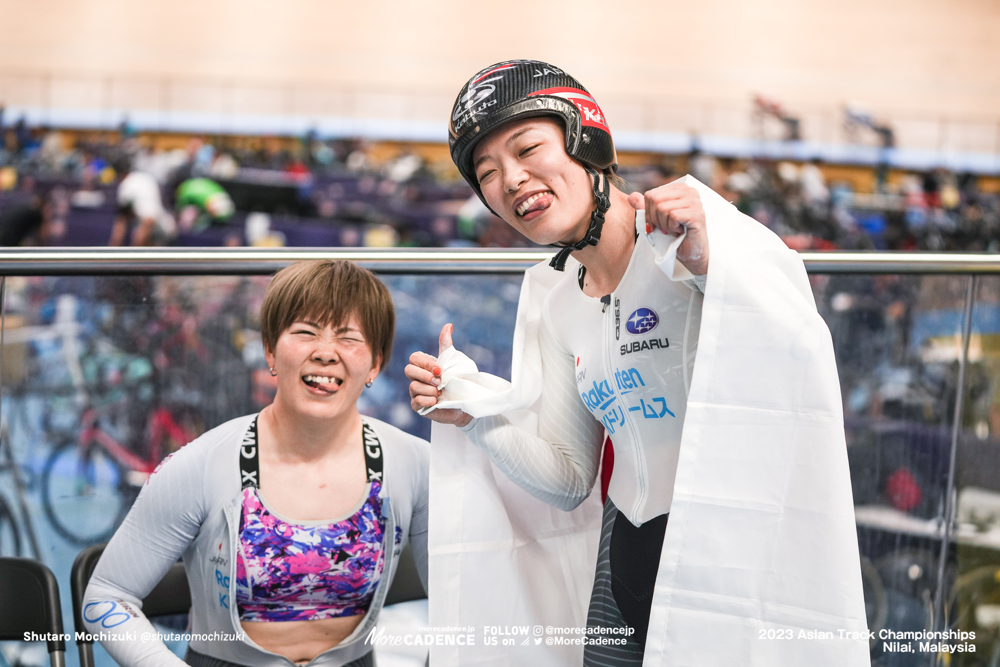 佐藤水菜, 梅川風子, 女子ケイリン決勝 1-6, WOMEN'S Keirin Final 1-6, 2023アジア選手権トラック, 2023 Asian Track Championships Nilai, Malaysia