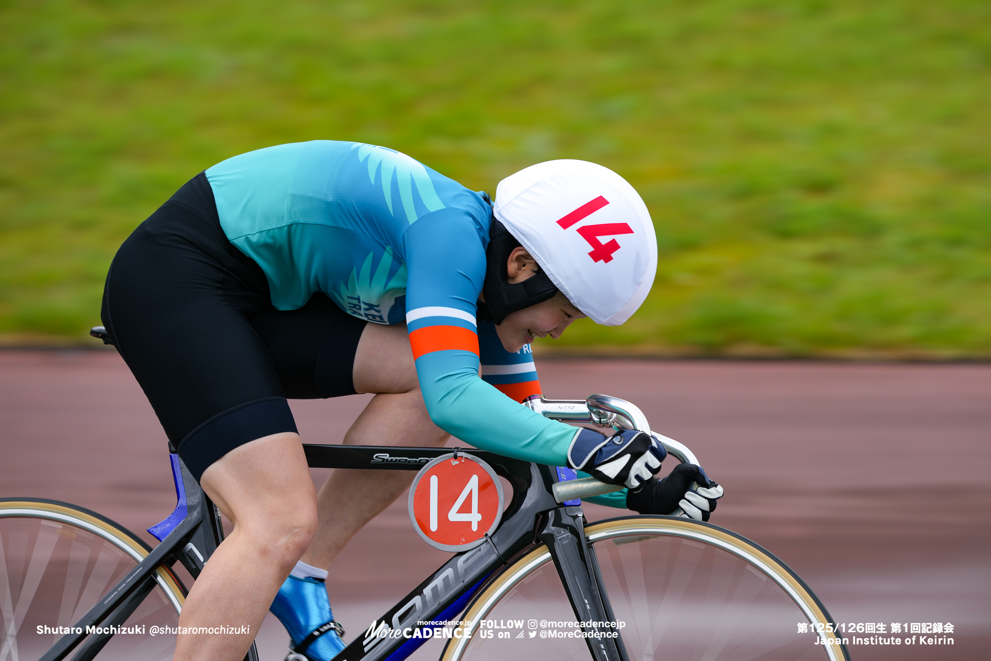 仲澤春香, 第1回記録会, 日本競輪選手養成所, 第125・126回生