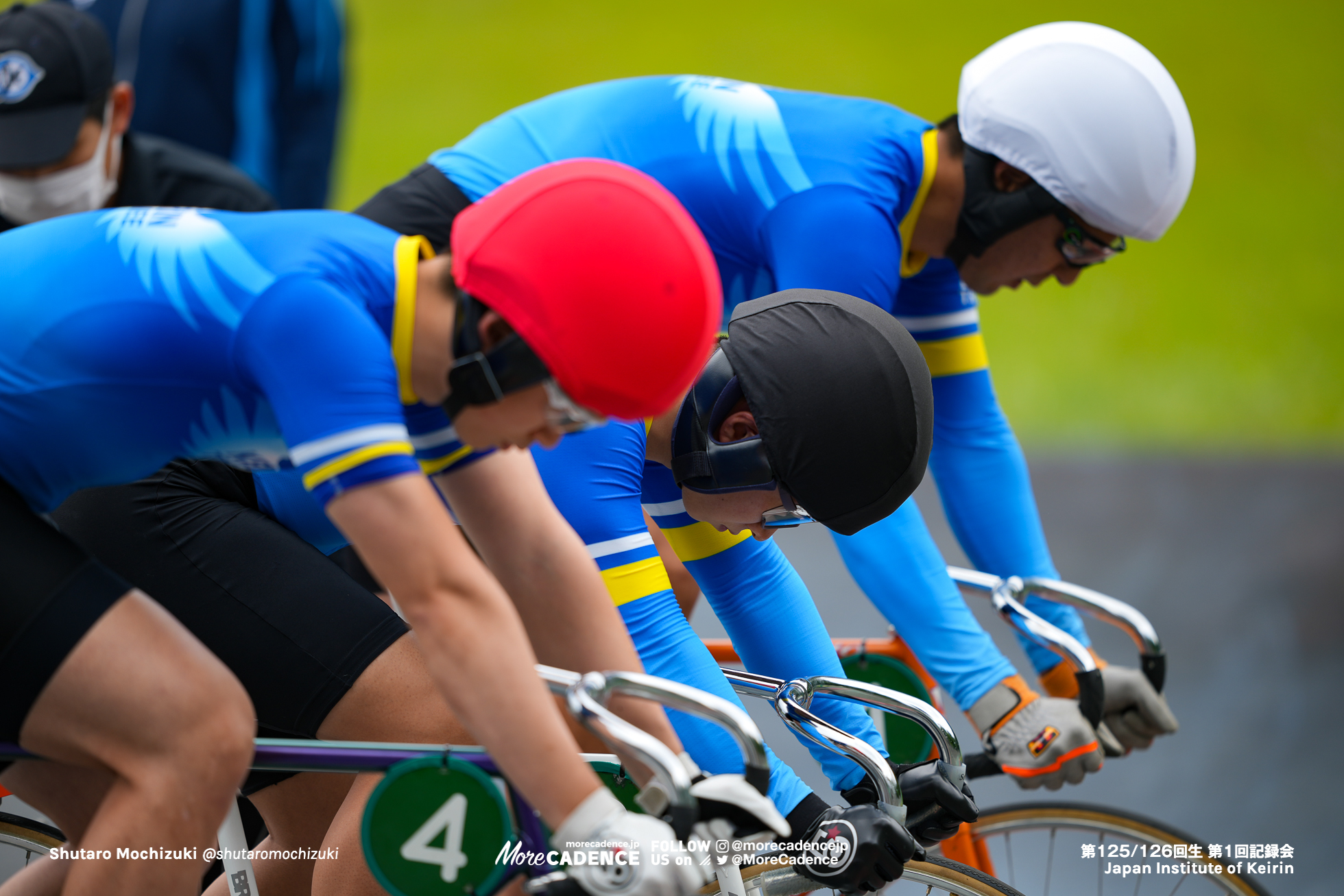 細中翔太, 第1回記録会, 日本競輪選手養成所, 第125・126回生