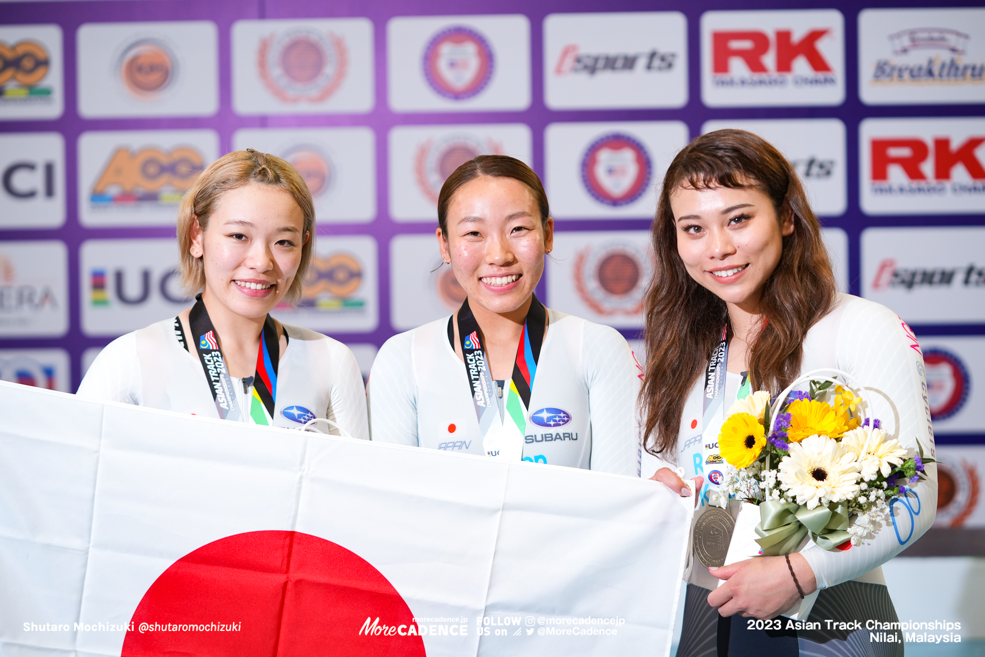 酒井亜樹, 佐藤水菜, 太田りゆ, 女子チームスプリント決勝, WOMEN'S Team Sprint Final for Gold, 2023アジア選手権トラック, 2023 Asian Track Championships Nilai, Malaysia