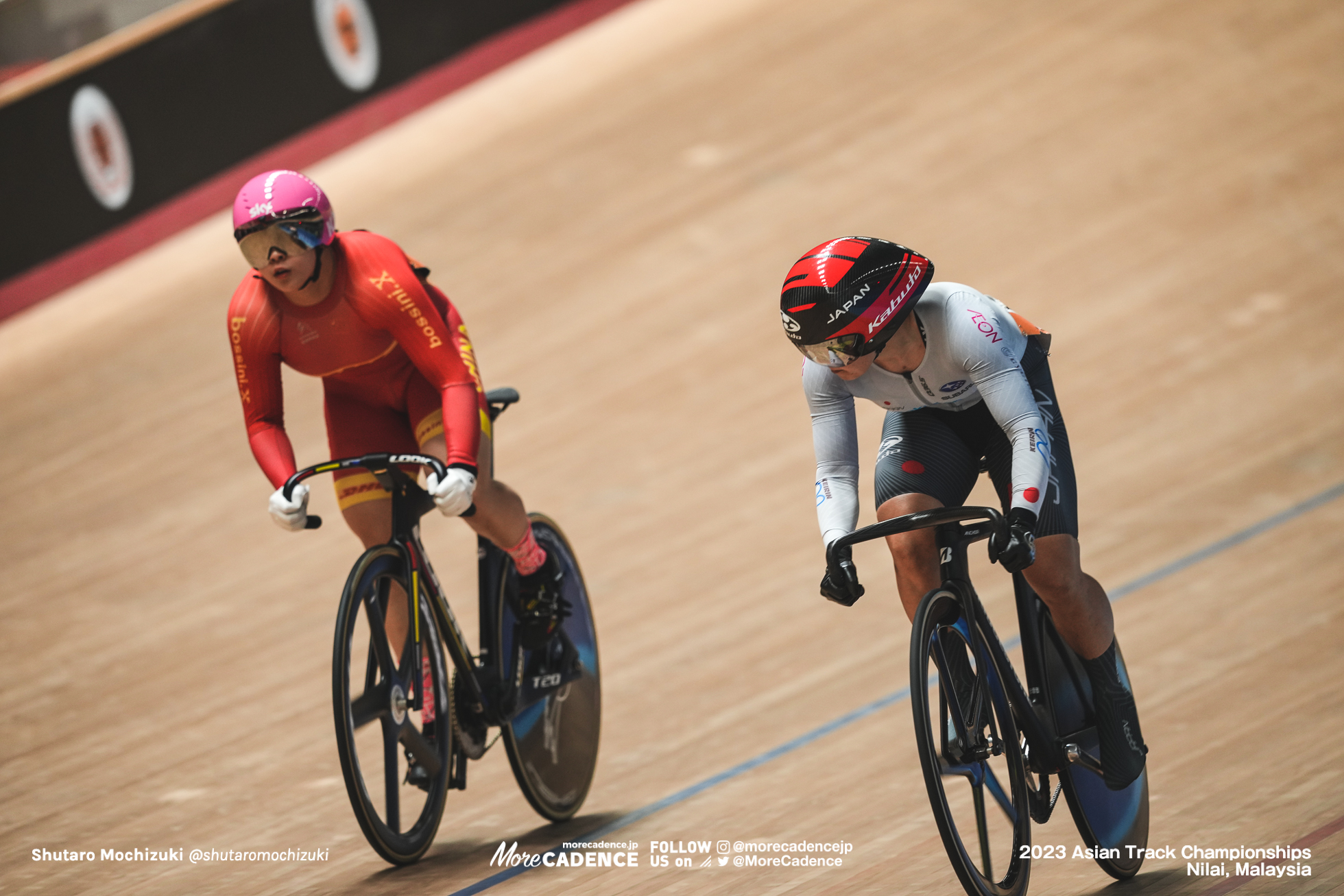 梅川風子, ジャン・ユールー, JIANG Yulu, CHN, 女子スプリント3位決定戦, WOMEN'S Sprint Final for Bronze, 2023アジア選手権トラック, 2023 Asian Track Championships Nilai, Malaysia