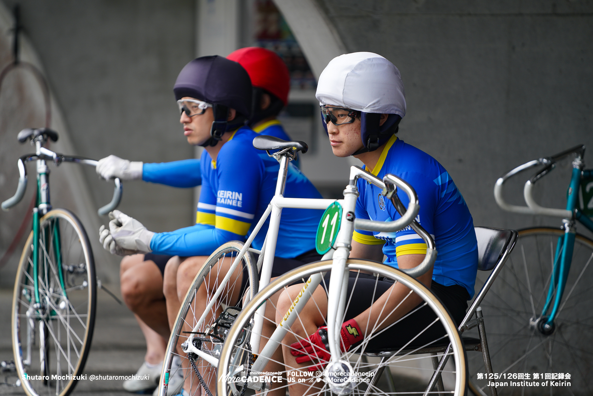 中石湊, 第1回記録会, 日本競輪選手養成所, 第125・126回生