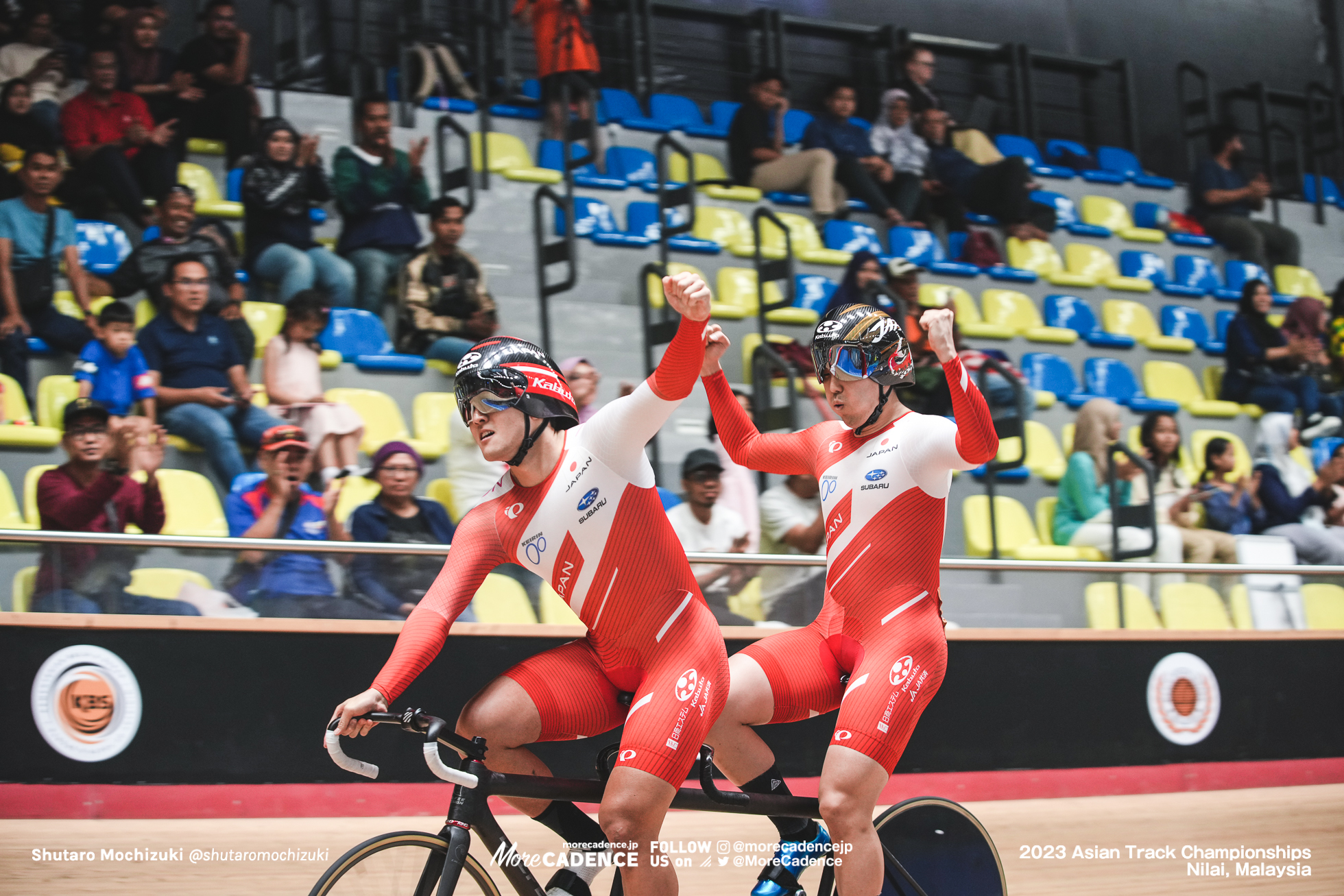 木村和平, 三浦生誠, パラサイクリング 男子B タンデム スプリント, ParaCycling B Men's Sprint, 2023アジア選手権トラック, 2023 Asian Track Championships Nilai, Malaysia