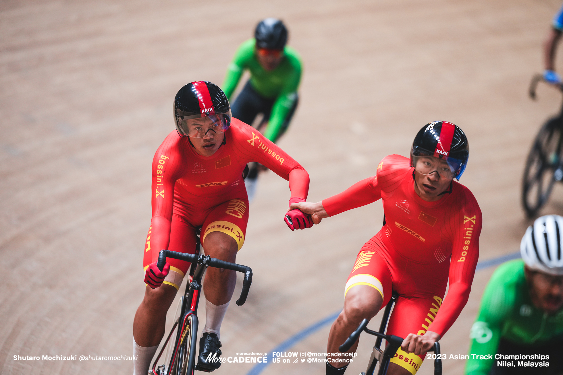 リ・ニー, LI Ni, チウ・ツェンタオ, QIU Zhentao, CHN, 男子マディソン, MEN’S Madison, 2023アジア選手権トラック, 2023 Asian Track Championships Nilai, Malaysia