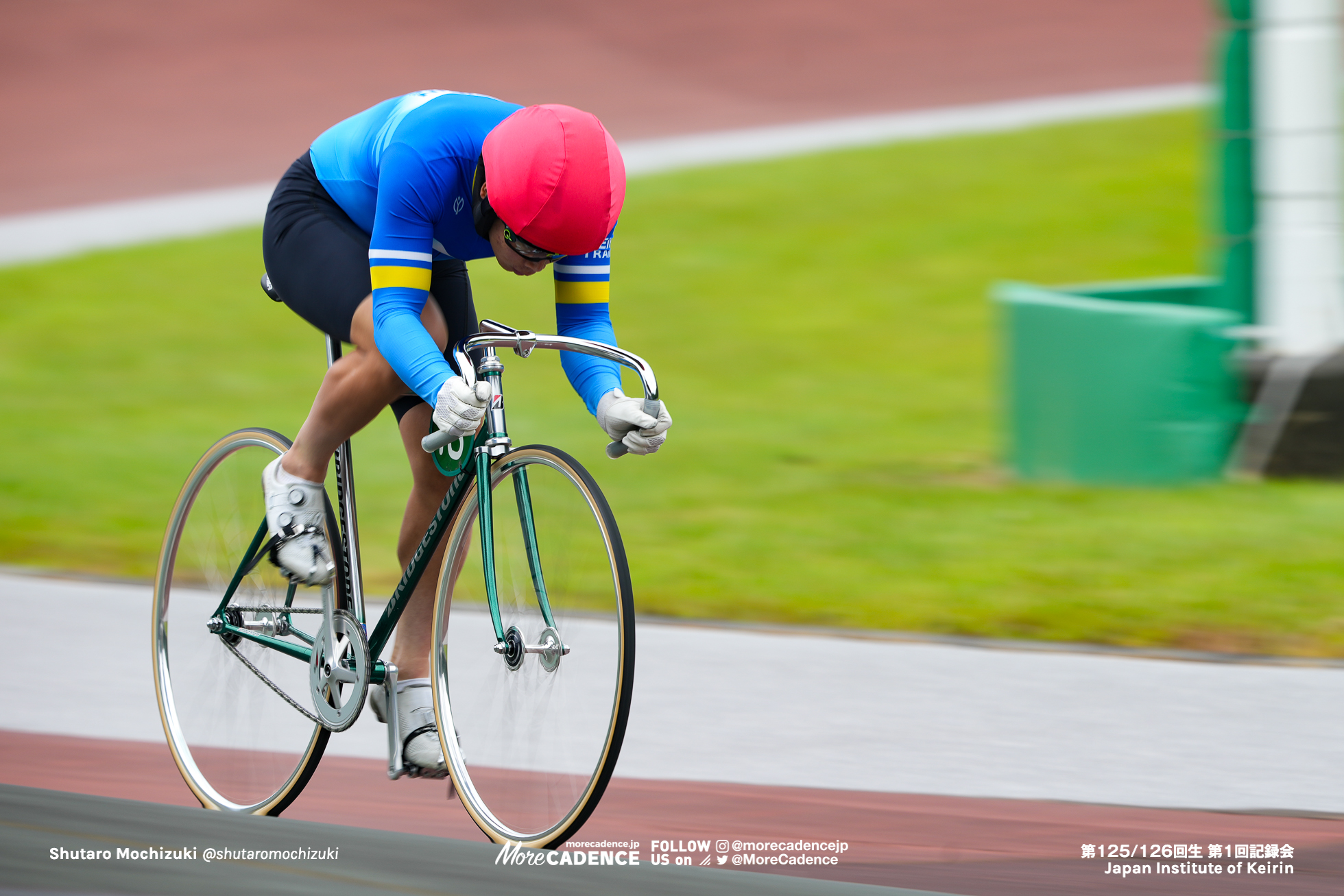 貝原涼太, 第1回記録会, 日本競輪選手養成所, 第125・126回生