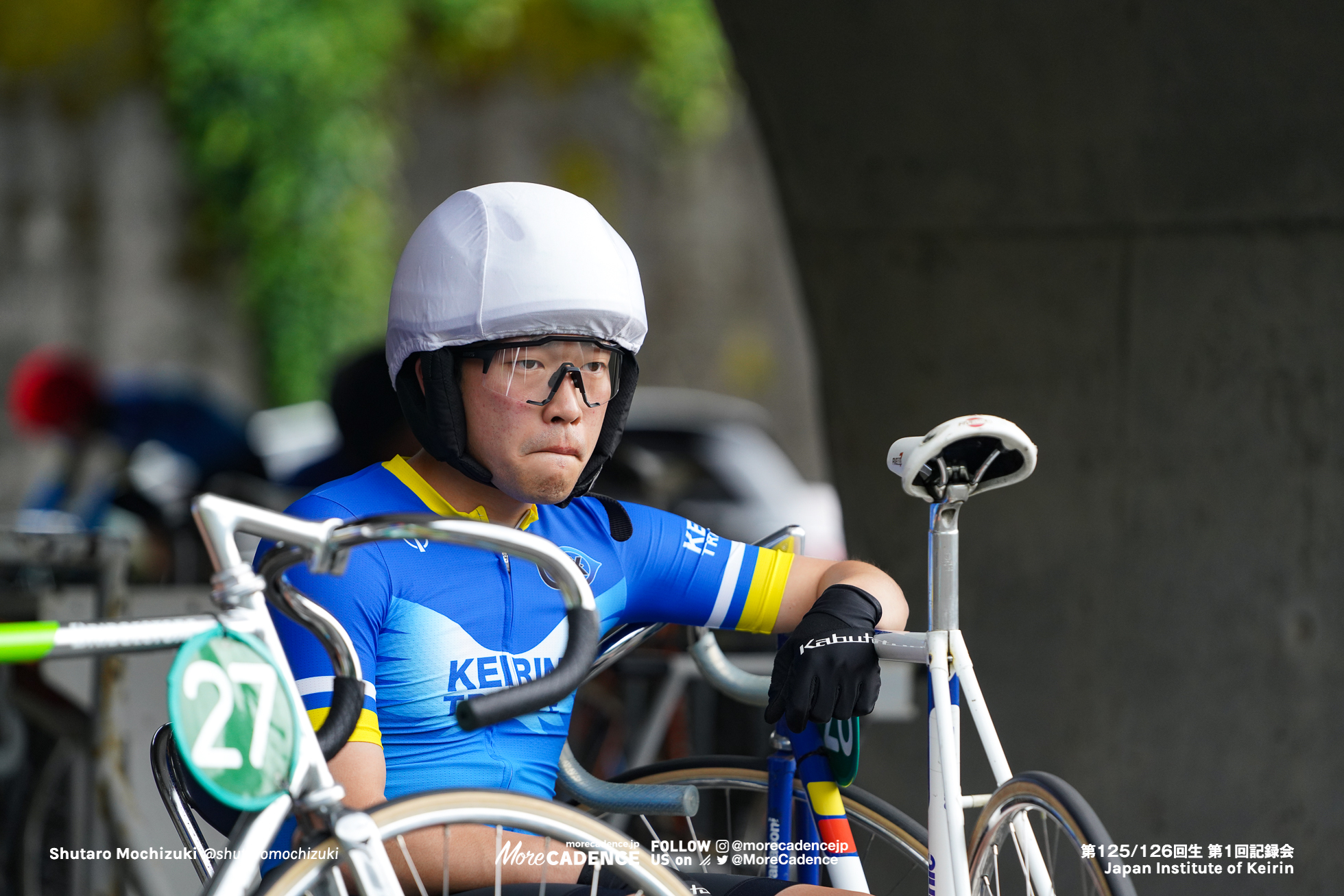 小堀敢太, 第1回記録会, 日本競輪選手養成所, 第125・126回生