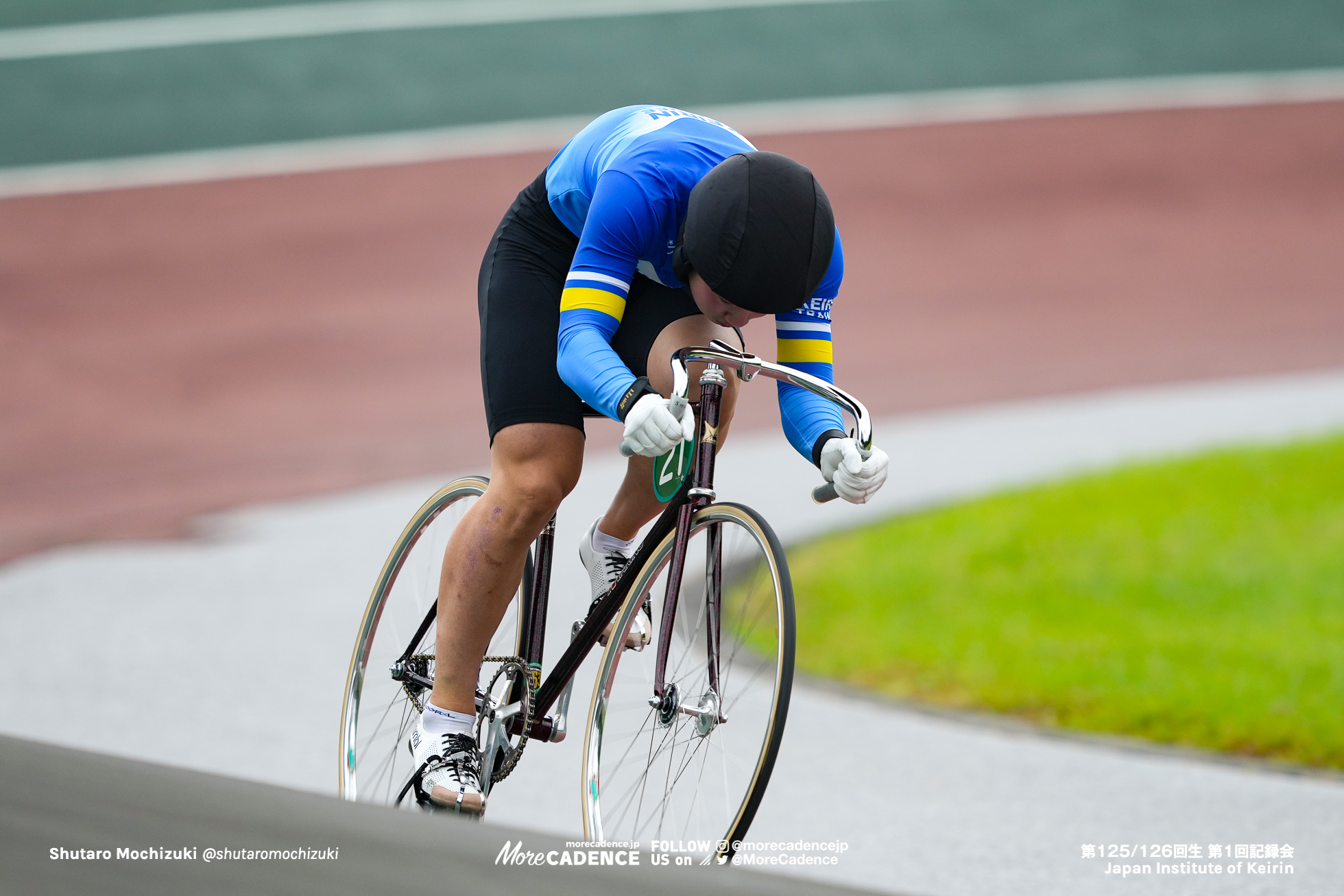 山崎歩夢, 第1回記録会, 日本競輪選手養成所, 第125・126回生