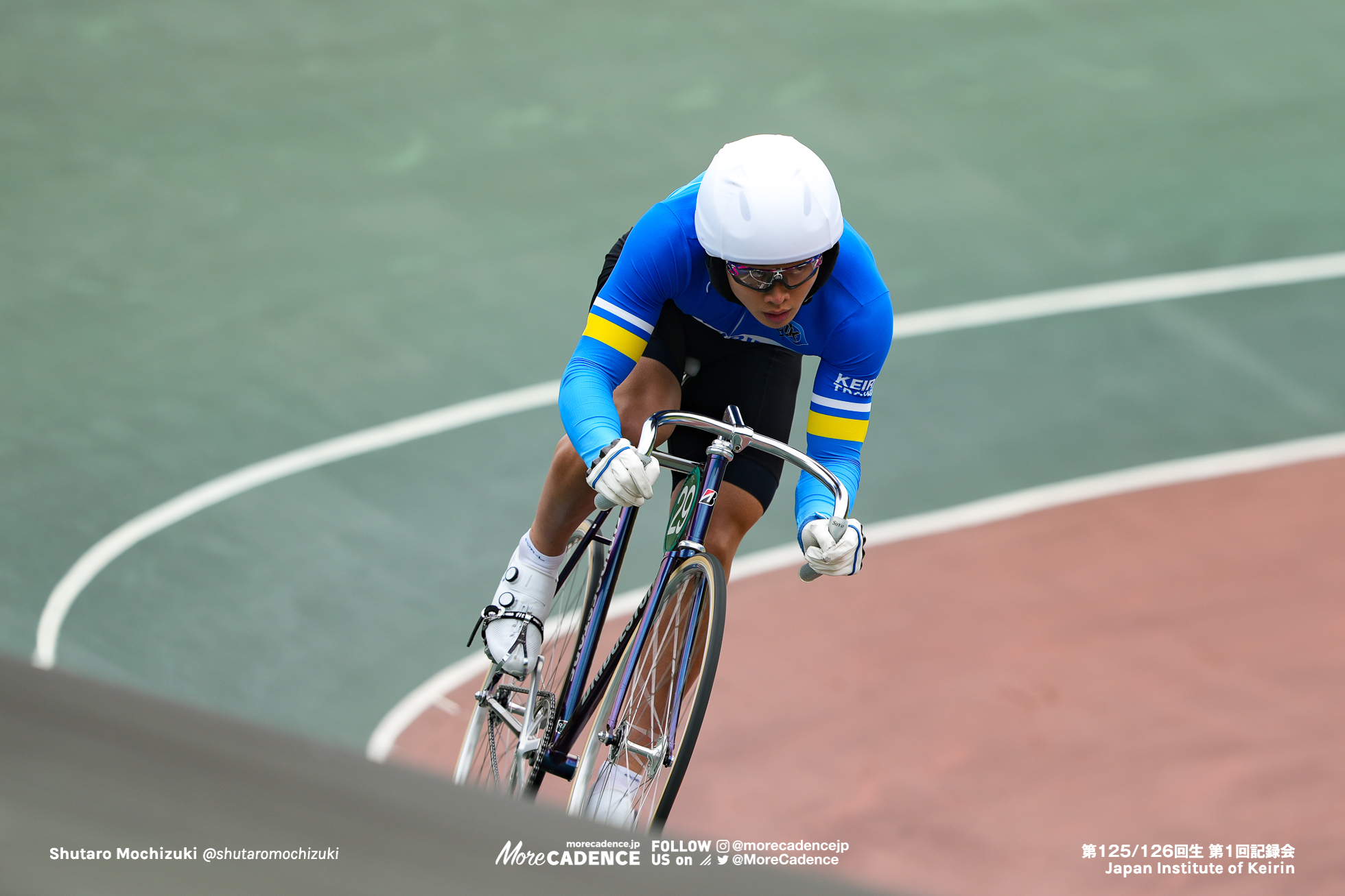 志田愛希飛, 第1回記録会, 日本競輪選手養成所, 第125・126回生