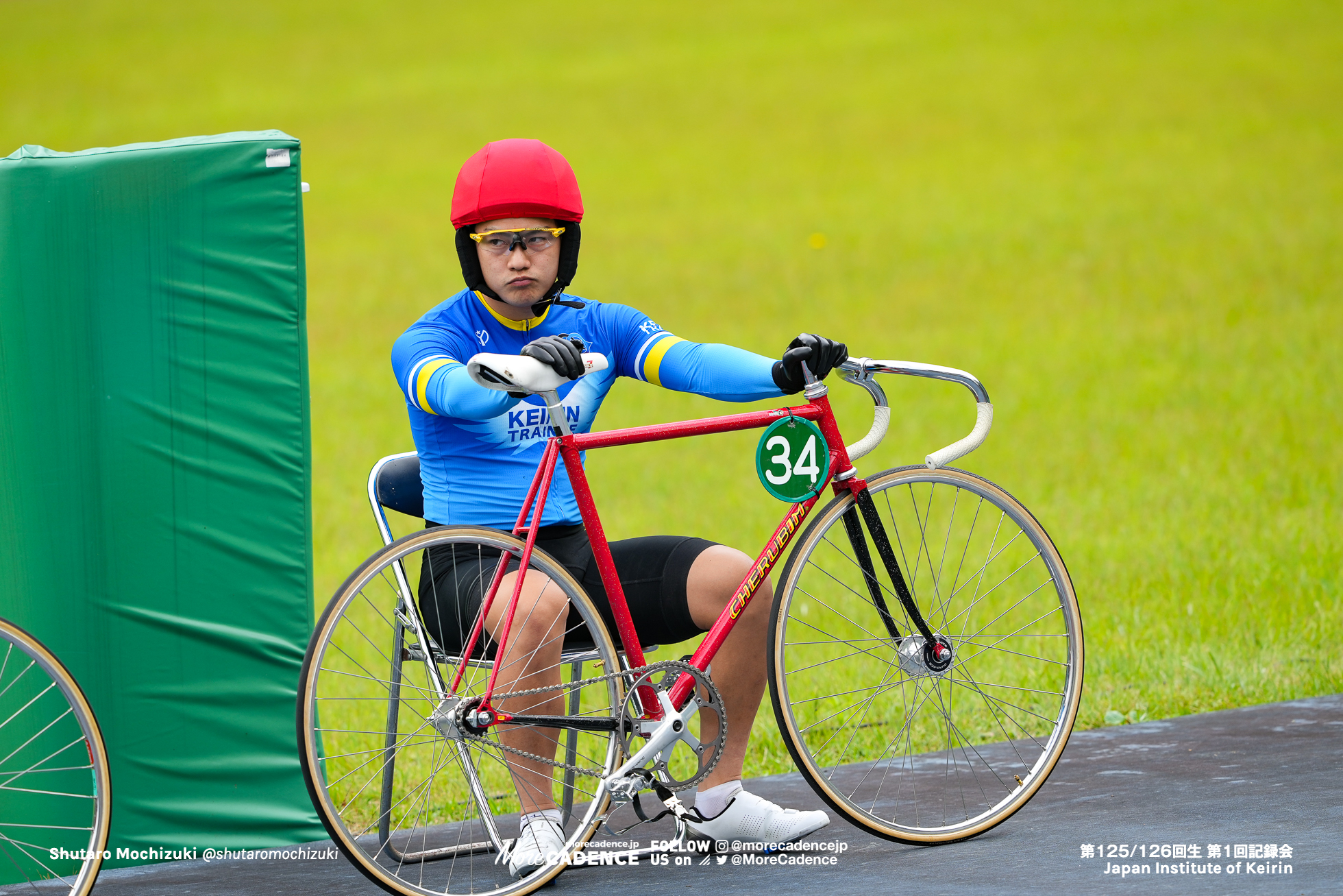 角田光, 第1回記録会, 日本競輪選手養成所, 第125・126回生