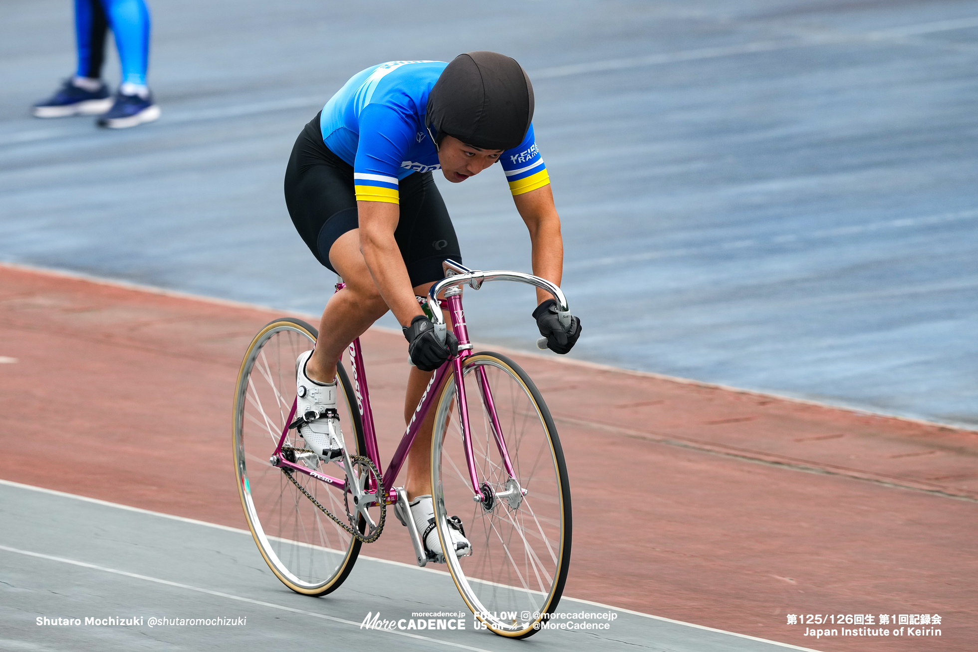 角宗哉, 第1回記録会, 日本競輪選手養成所, 第125・126回生