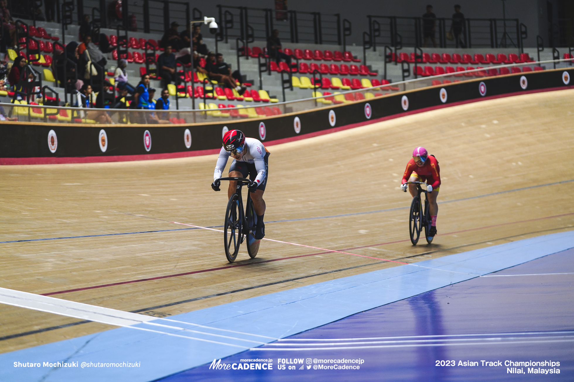 梅川風子, ジャン・ユールー, JIANG Yulu, CHN, 女子スプリント3位決定戦, WOMEN'S Sprint Final for Bronze, 2023アジア選手権トラック, 2023 Asian Track Championships Nilai, Malaysia