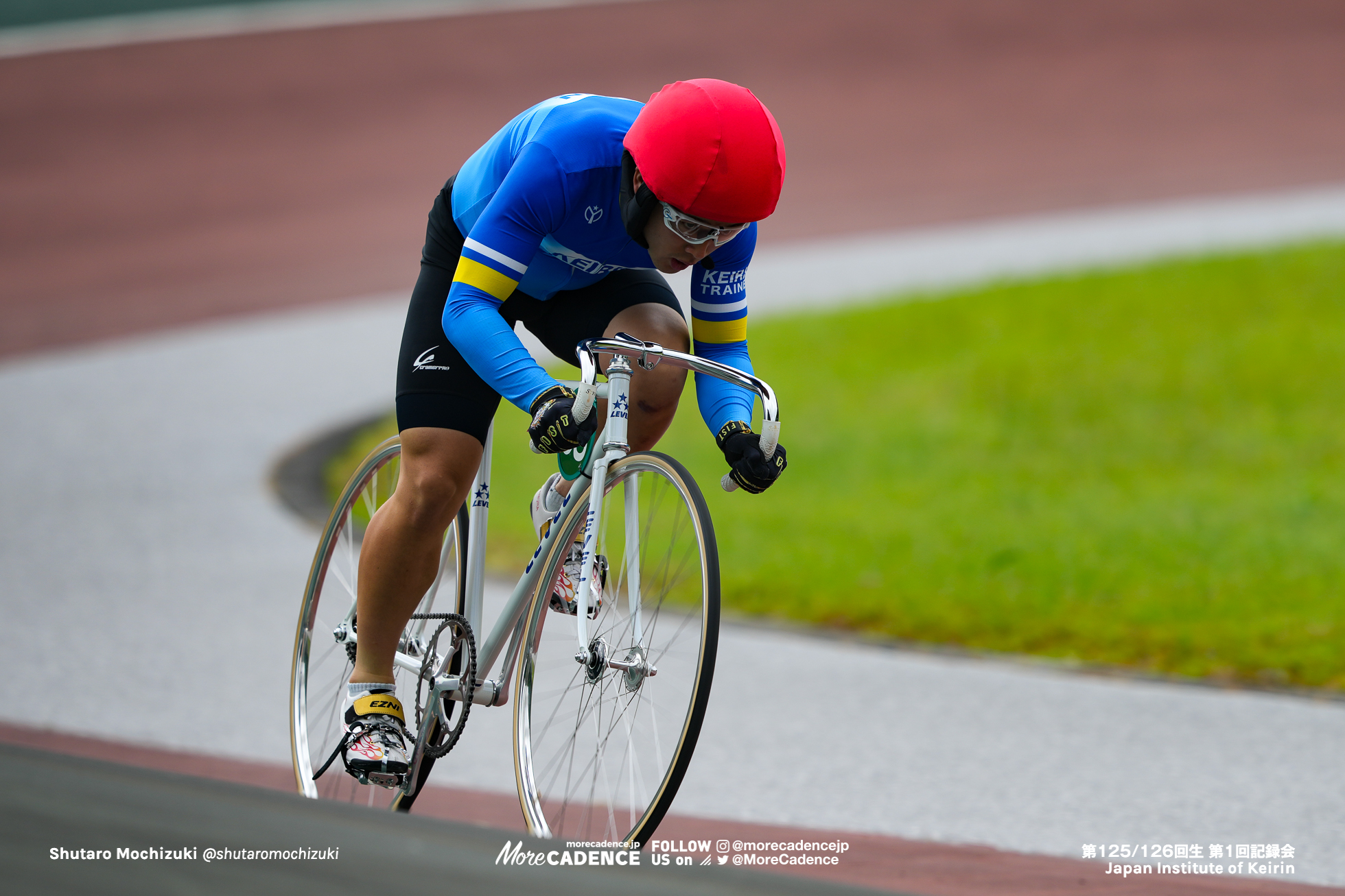 中村龍吉, 第1回記録会, 日本競輪選手養成所, 第125・126回生