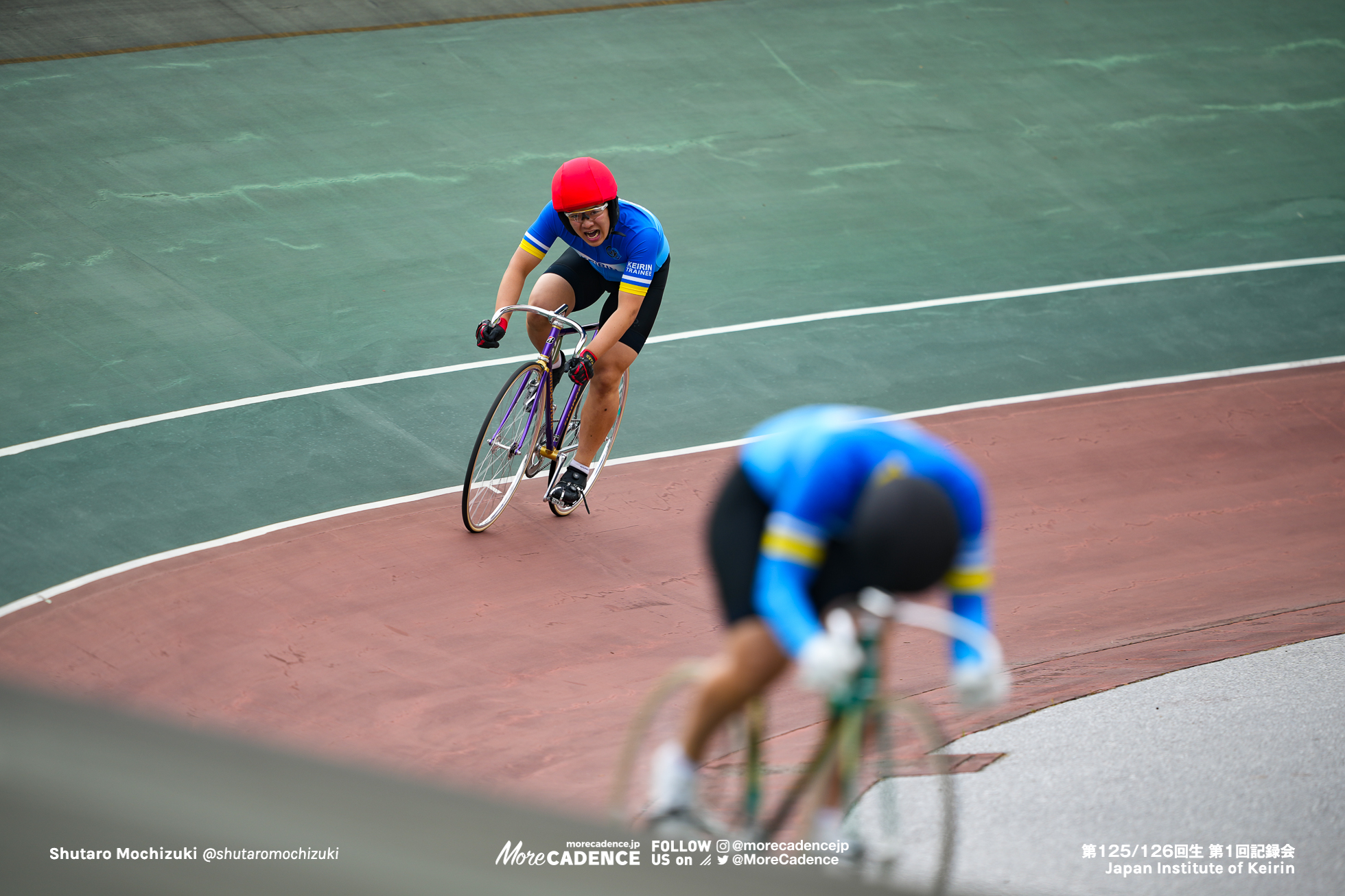 阿部英斗, 第1回記録会, 日本競輪選手養成所, 第125・126回生