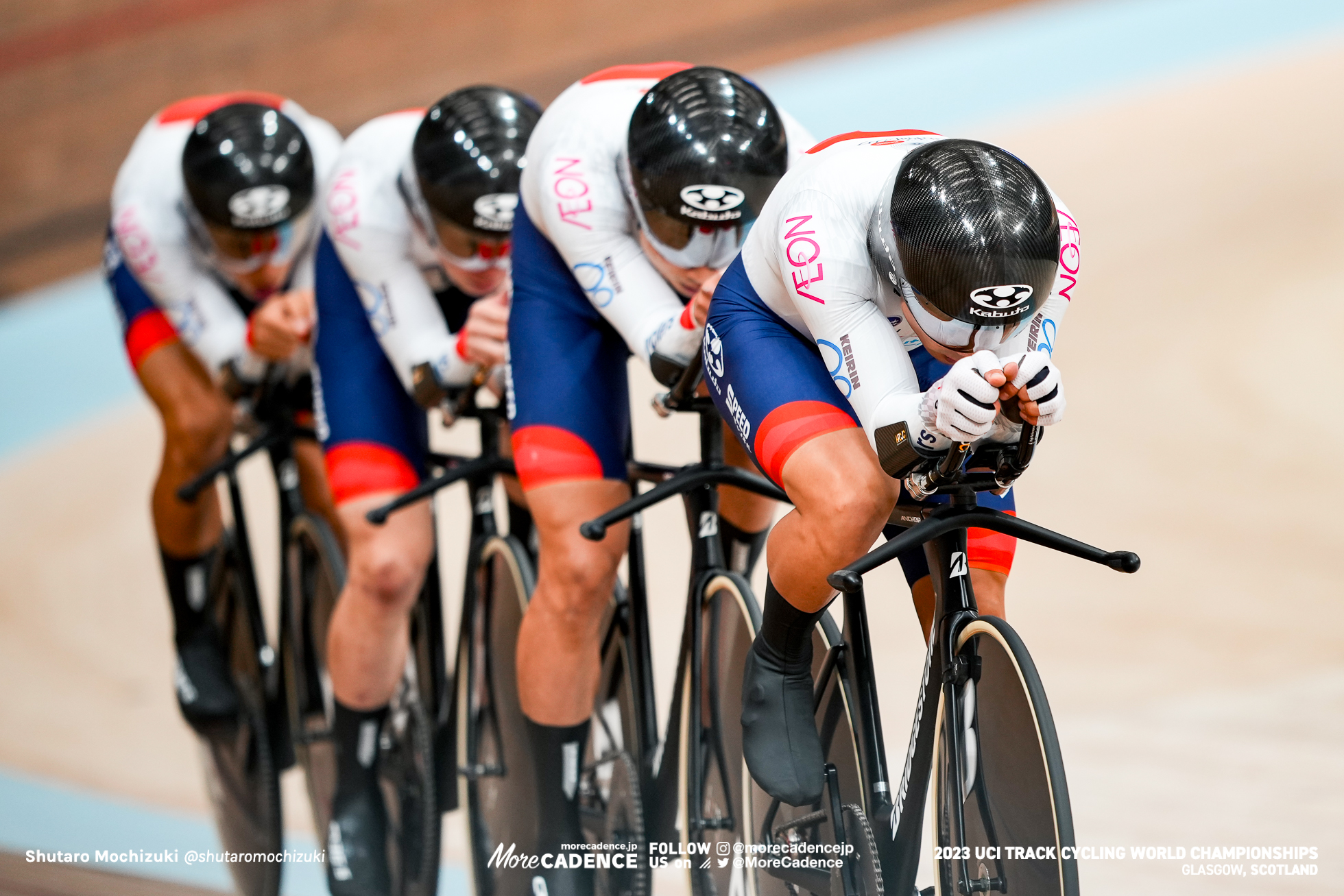 兒島直樹, 松田祥位, 橋本英也, 窪木一茂, JPN, 男子チームパシュート 予選, MEN Elite Team Pursuit Qualification, 2023世界選手権トラック グラスゴー, 2023 UCI CYCLING WORLD CHAMPIONSHIPS TRACK Glasgow, Great Britain