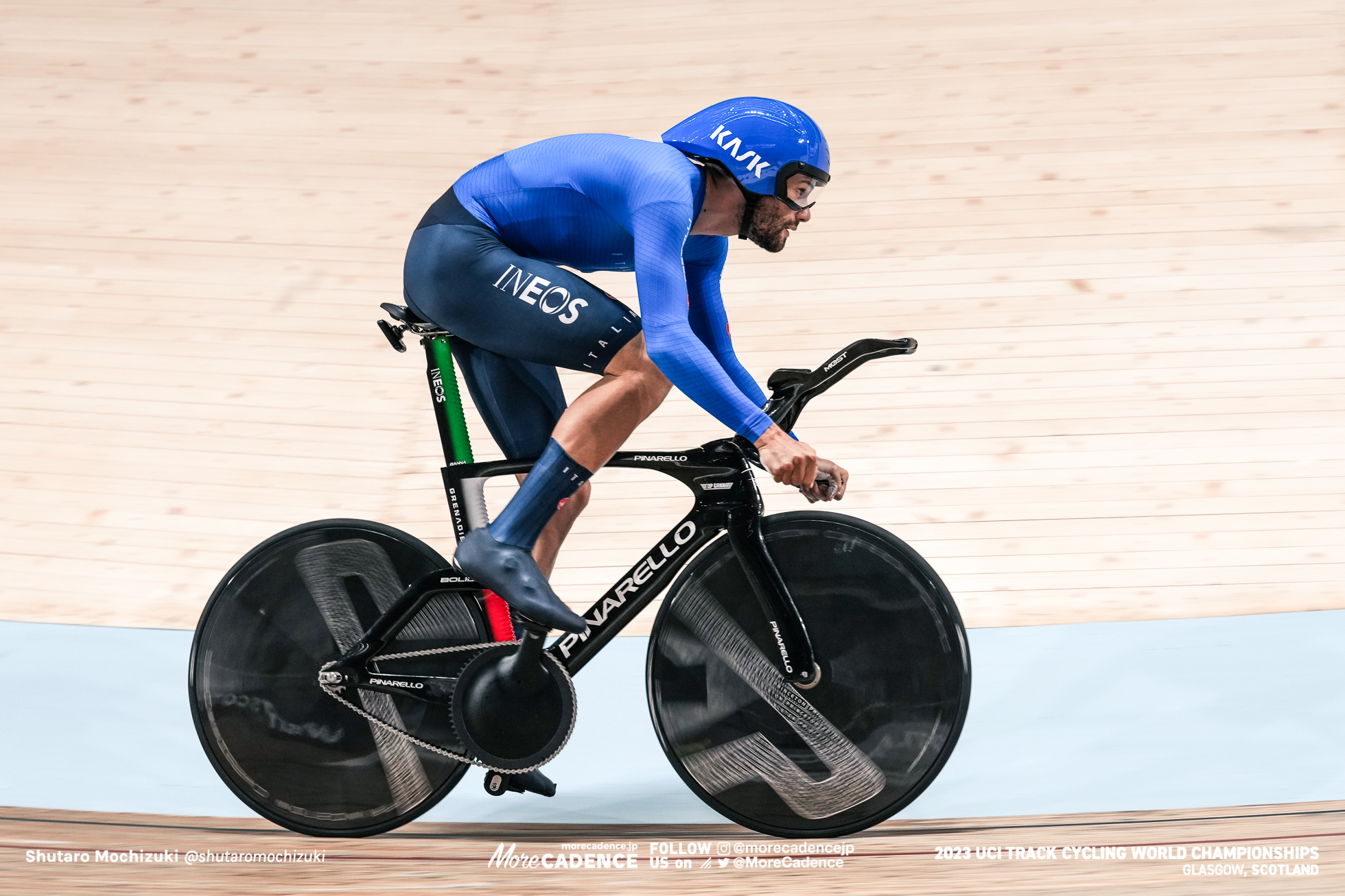 フィリポ・ガンナ, GANNA Filippo, ITA, 男子個人パシュート 予選, MEN Elite Individual Pursuit Qualification, 2023世界選手権トラック グラスゴー, 2023 UCI CYCLING WORLD CHAMPIONSHIPS TRACK Glasgow, Great Britain