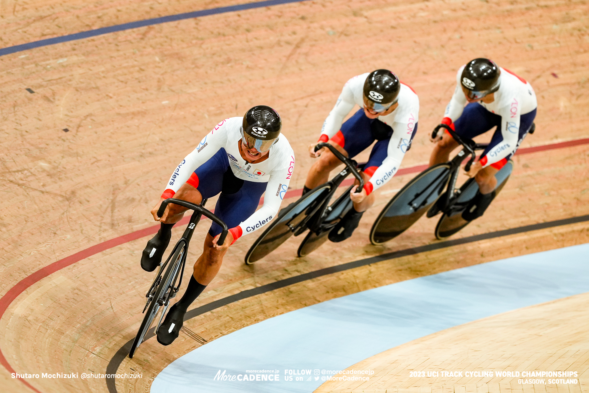 長迫吉拓, 太田海也, 小原佑太, 男子チームスプリント 予選, MEN Elite Team Sprint Qualification, 2023世界選手権トラック グラスゴー, 2023 UCI CYCLING WORLD CHAMPIONSHIPS TRACK Glasgow, Great Britain