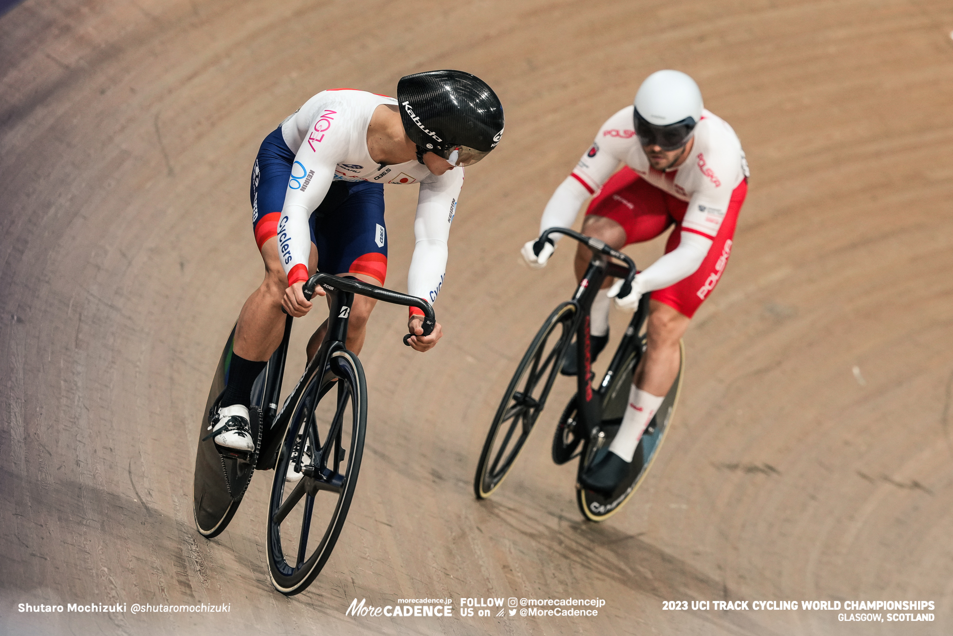 太田海也, OTA Kaiya, JPN, マテウス・ルディク, RUDYK Mateusz, POL, 男子スプリント 準々決勝, MEN Elite Sprint Quarter-finals, 2023世界選手権トラック グラスゴー, 2023 UCI CYCLING WORLD CHAMPIONSHIPS TRACK Glasgow, Great Britain