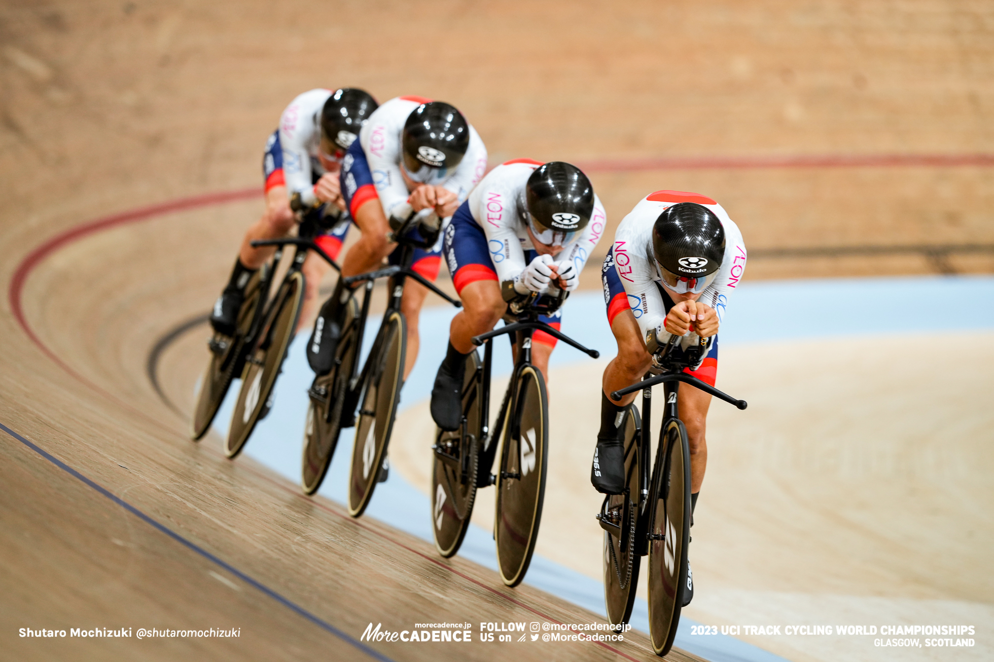 兒島直樹, 松田祥位, 橋本英也, 窪木一茂, JPN, 男子チームパシュート 1回戦, MEN Elite Team Pursuit 1st Round, 2023世界選手権トラック グラスゴー, 2023 UCI CYCLING WORLD CHAMPIONSHIPS TRACK Glasgow, Great Britain