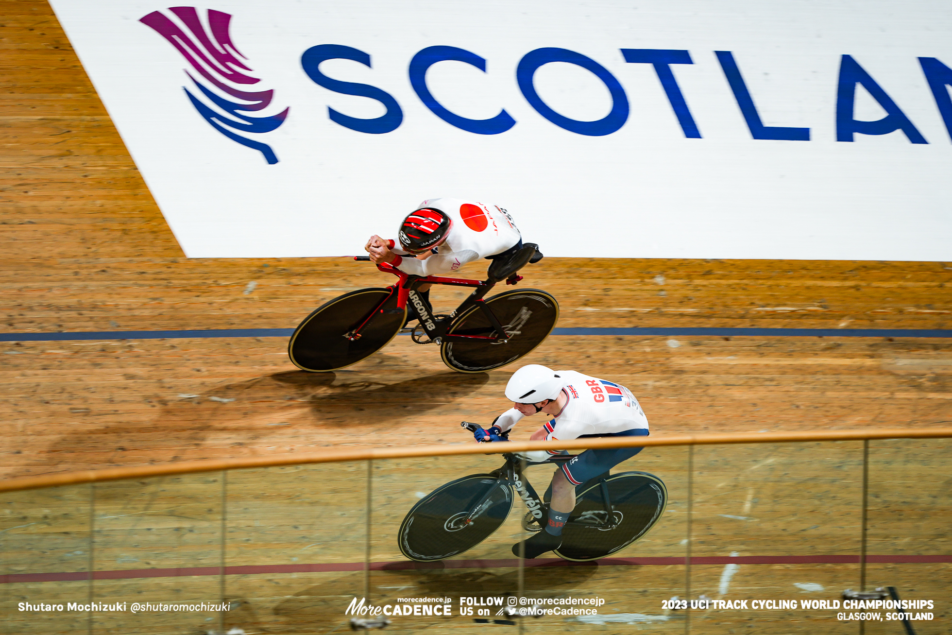 川本翔大, KAWAMOTO Shota, JPN, ライアン・テイラー, TAYLOR Ryan, GBR, 男子C2個人パシュート 3位決定戦, MEN C2 Individual Pursuit Final for Bronze, 2023世界選手権パラサイクリングトラック グラスゴー, 2023 UCI CYCLING WORLD CHAMPIONSHIPS PARA-CYCLING TRACK Glasgow, Great Britain