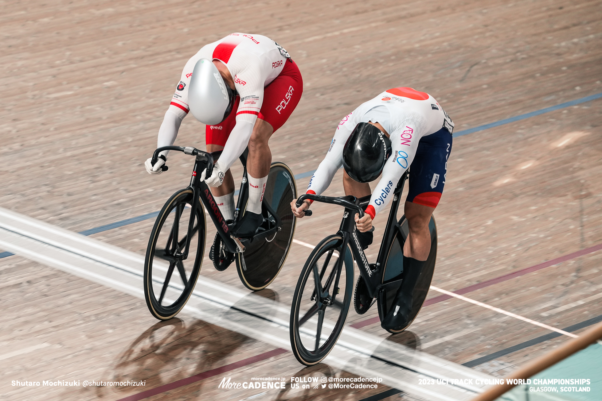 太田海也, OTA Kaiya, JPN, マテウス・ルディク, RUDYK Mateusz, POL, 男子スプリント 準々決勝, MEN Elite Sprint Quarter-finals, 2023世界選手権トラック グラスゴー, 2023 UCI CYCLING WORLD CHAMPIONSHIPS TRACK Glasgow, Great Britain