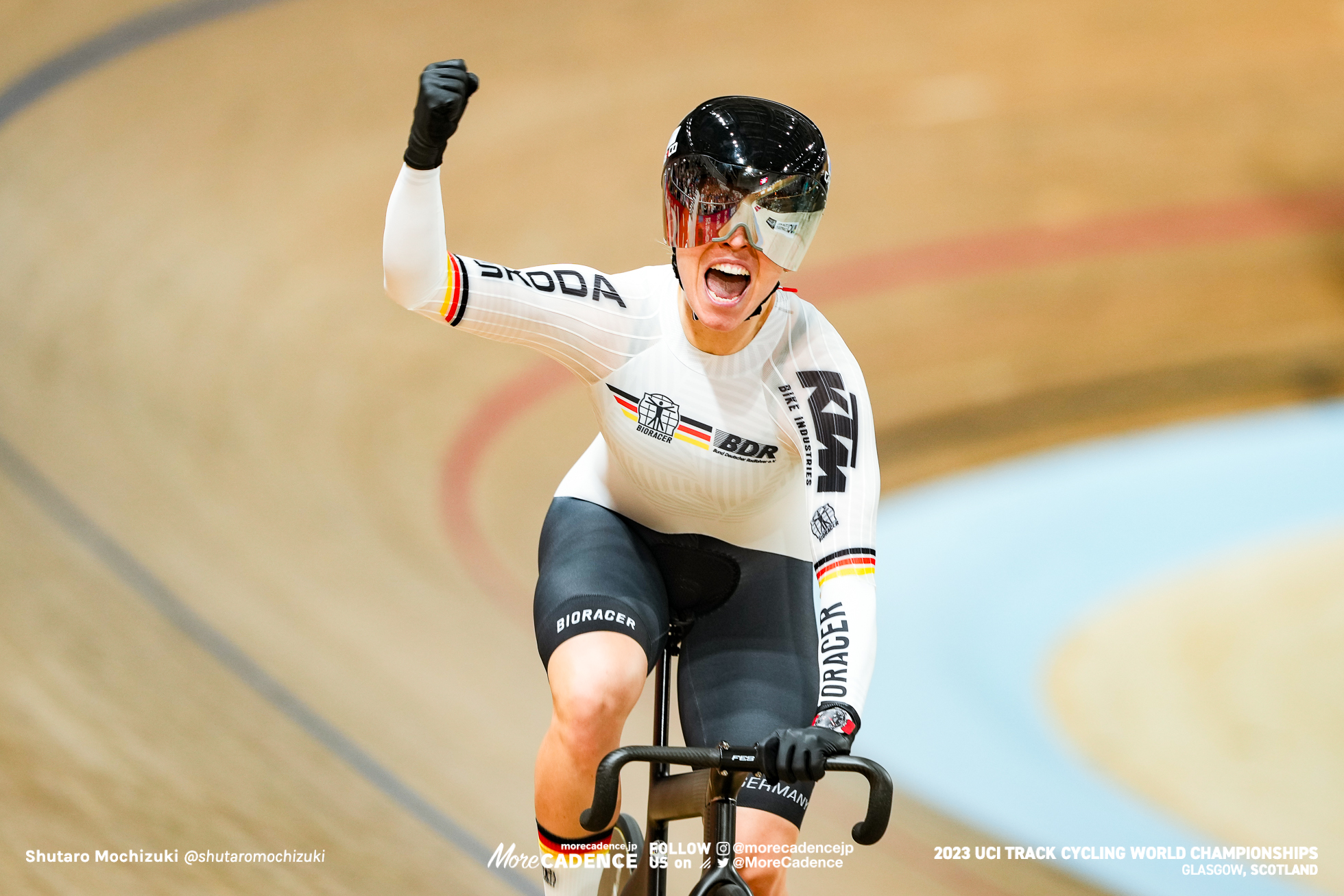 エマ・ヒンツェ, HINZE Emma, GER, 女子チームスプリント 決勝, WOMEN Elite Team Sprint Final for Gold, 2023世界選手権トラック グラスゴー, 2023 UCI CYCLING WORLD CHAMPIONSHIPS TRACK Glasgow, Great Britain