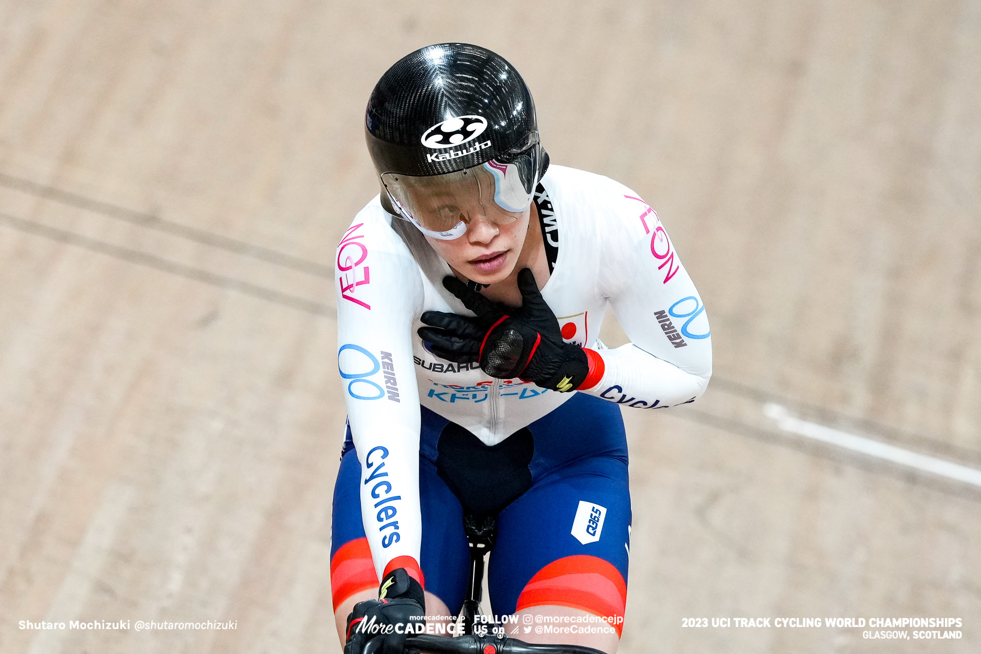 佐藤水菜, SATO Mina, JPN, 女子スプリント 1回戦, WOMEN Elite Sprint 1/16 Finals, 2023世界選手権トラック グラスゴー, 2023 UCI CYCLING WORLD CHAMPIONSHIPS TRACK Glasgow, Great Britain