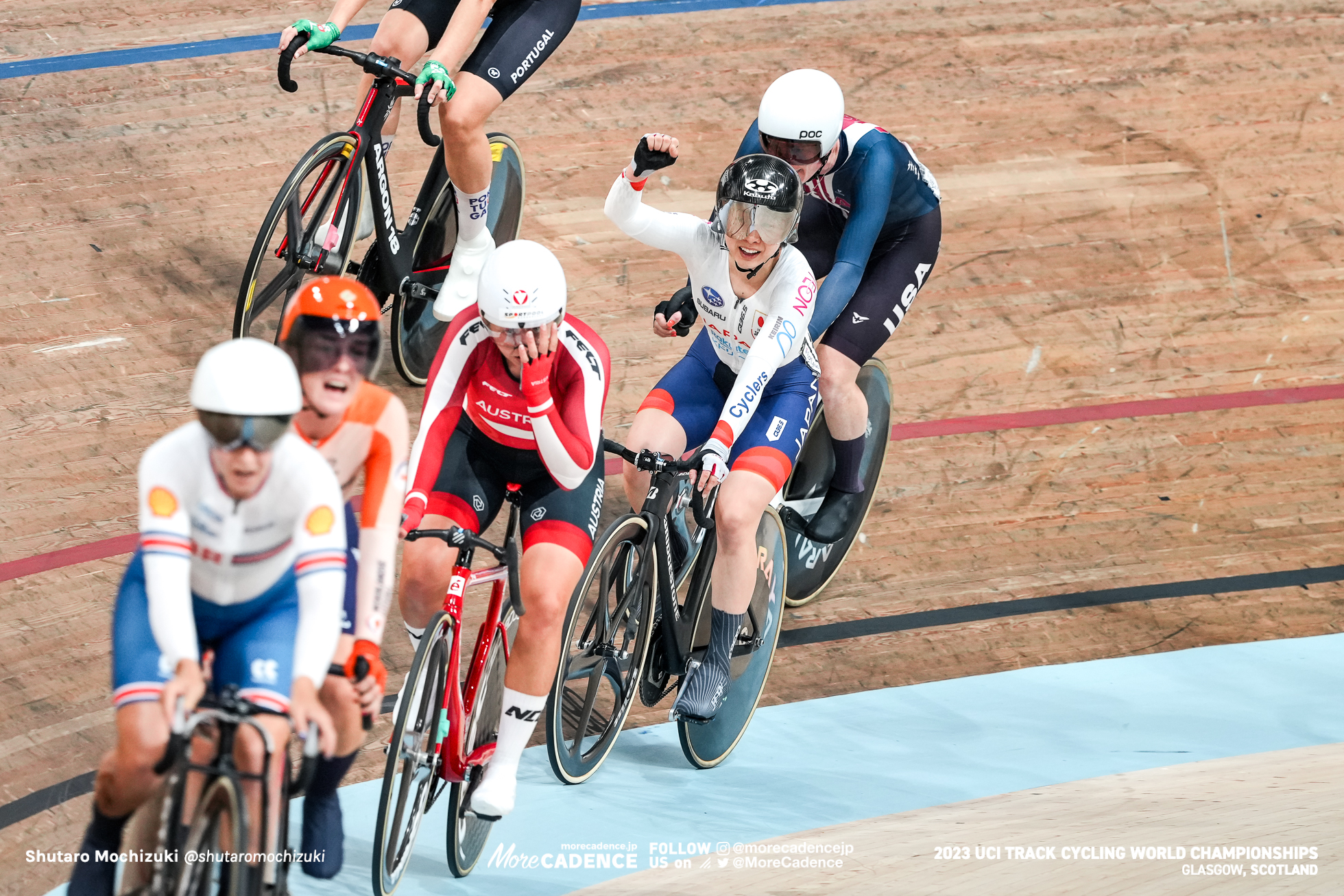 内野艶和, UCHINO Tsuyaka, JPN, 女子ポイントレース, WOMEN Elite Points Race, 2023世界選手権トラック グラスゴー, 2023 UCI CYCLING WORLD CHAMPIONSHIPS TRACK Glasgow, Great Britain