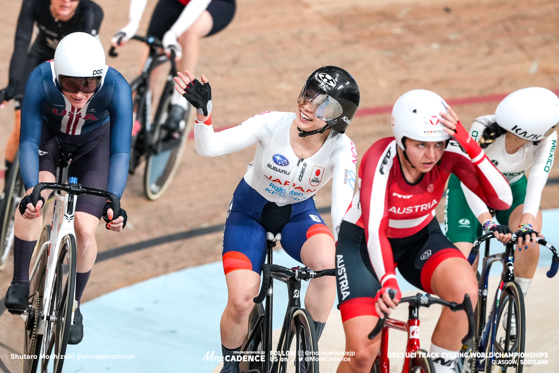 内野艶和, UCHINO Tsuyaka, JPN, 女子ポイントレース, WOMEN Elite Points Race, 2023世界選手権トラック グラスゴー, 2023 UCI CYCLING WORLD CHAMPIONSHIPS TRACK Glasgow, Great Britain