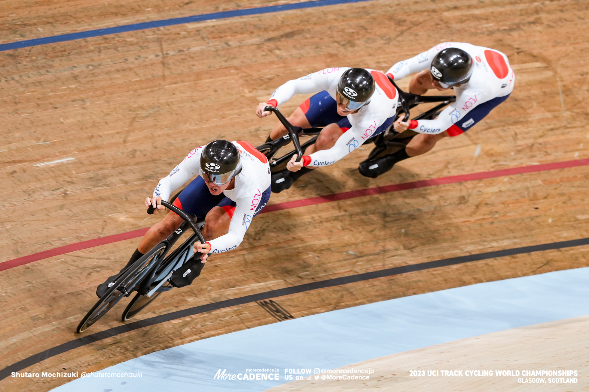 長迫吉拓, 太田海也, 小原佑太, 男子チームスプリント 1回戦, MEN Elite Team Sprint 1st Round, 2023世界選手権トラック グラスゴー, 2023 UCI CYCLING WORLD CHAMPIONSHIPS TRACK Glasgow, Great Britain