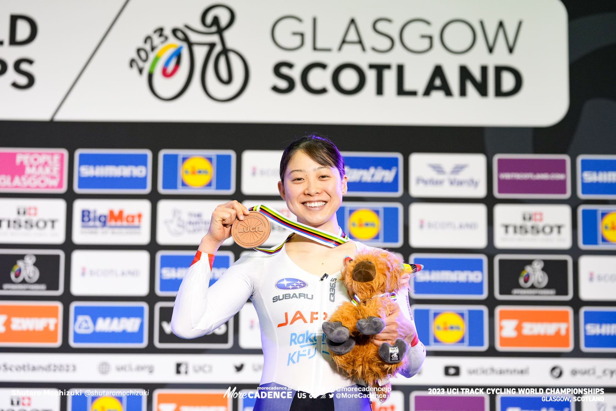 内野艶和, UCHINO Tsuyaka, JPN, 女子ポイントレース, WOMEN Elite Points Race, 2023世界選手権トラック グラスゴー, 2023 UCI CYCLING WORLD CHAMPIONSHIPS TRACK Glasgow, Great Britain