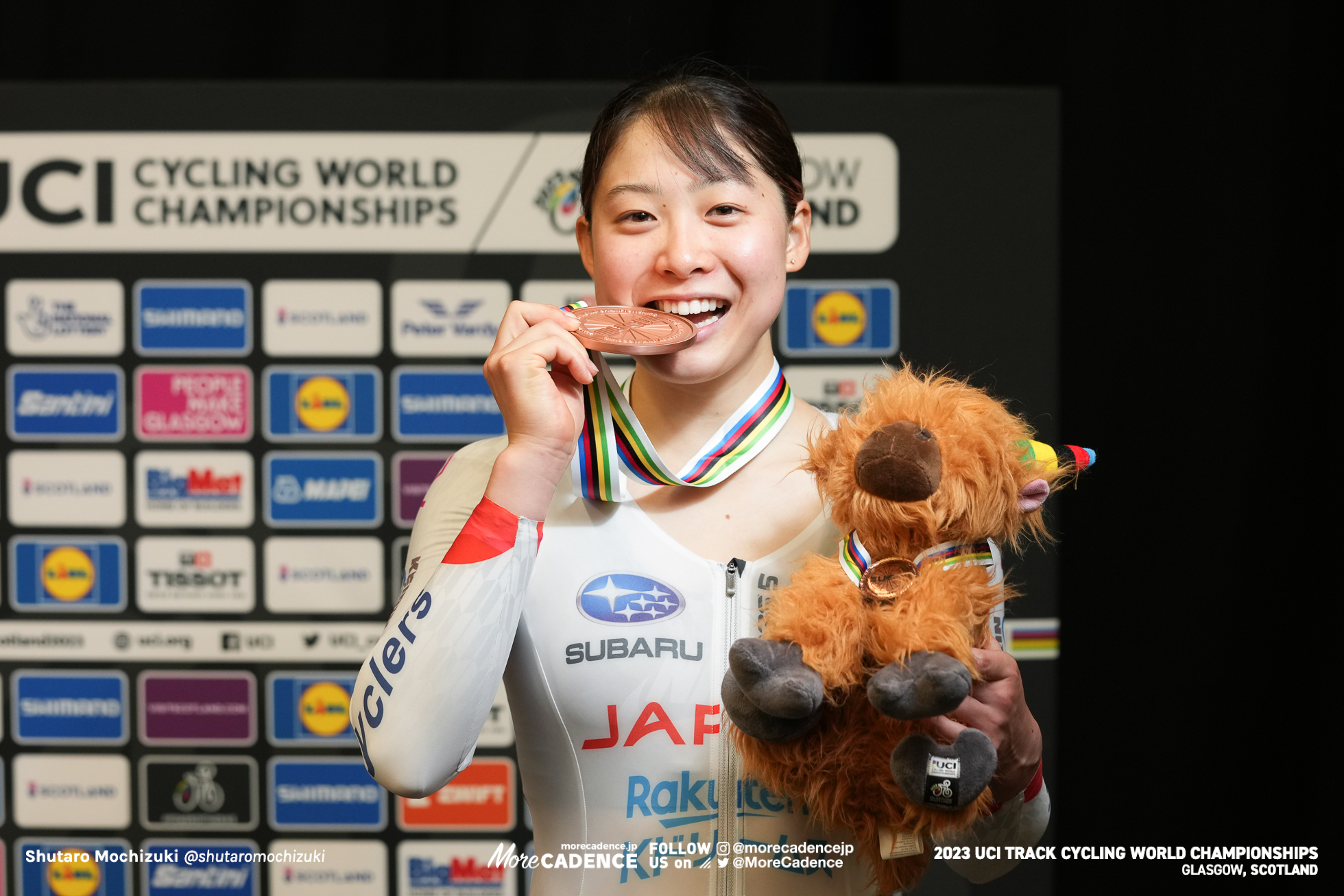 内野艶和, UCHINO Tsuyaka, JPN, 女子ポイントレース, WOMEN Elite Points Race, 2023世界選手権トラック グラスゴー, 2023 UCI CYCLING WORLD CHAMPIONSHIPS TRACK Glasgow, Great Britain