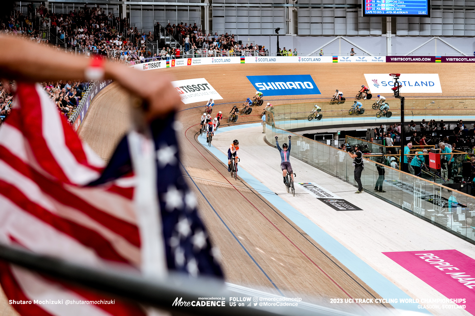 ジェニファー・バレンテ, VALENTE Jennifer, USA, 女子スクラッチ, WOMEN Elite Scratch Race, 2023世界選手権トラック グラスゴー, 2023 UCI CYCLING WORLD CHAMPIONSHIPS TRACK Glasgow, Great Britain