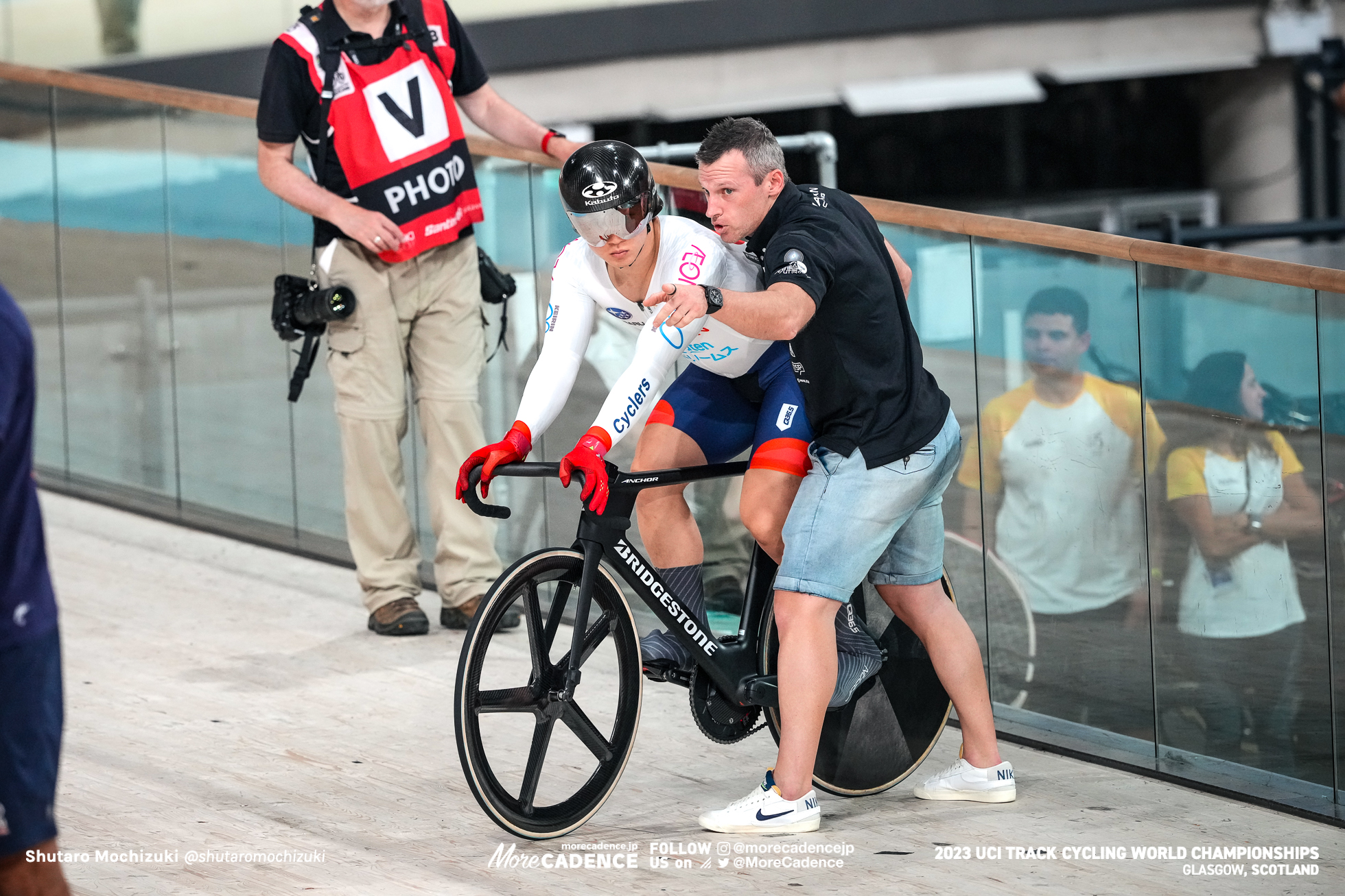 中野慎詞, NAKANO Shinji, JPN, 男子ケイリン 決勝 1-6, MEN Elite Keirin Final 1-6, 2023世界選手権トラック グラスゴー, 2023 UCI CYCLING WORLD CHAMPIONSHIPS TRACK Glasgow, Great Britain