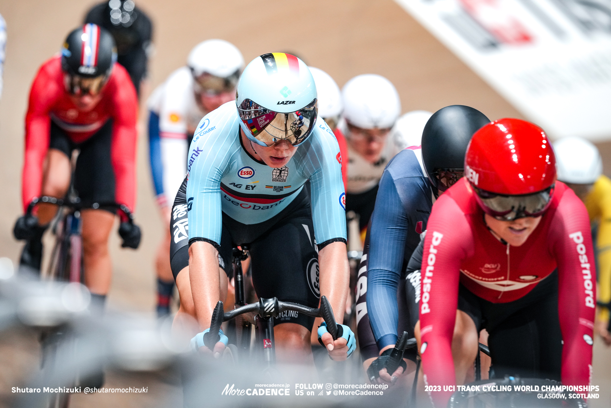 ロッテ・コペツキー, KOPECKY Lotte, BEL, アマリー・ディデリクセン, DIDERIKSEN Amalie, DEN, 女子オムニアム ポイントレース, WOMEN Elite Omnium Points Race, 2023世界選手権トラック グラスゴー, 2023 UCI CYCLING WORLD CHAMPIONSHIPS TRACK Glasgow, Great Britain