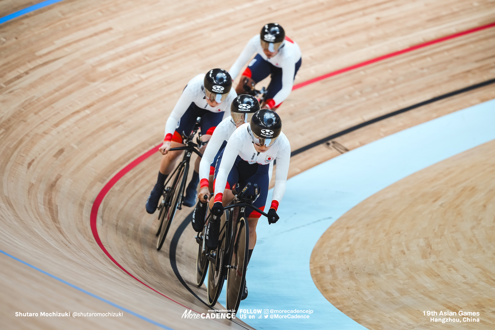 梶原悠未, 池田瑞紀, 内野艶和, 垣田真穂, 女子チームパシュート予選, Women's Team Pursuit Qualification, 19th Asian Games, Hangzhou, China