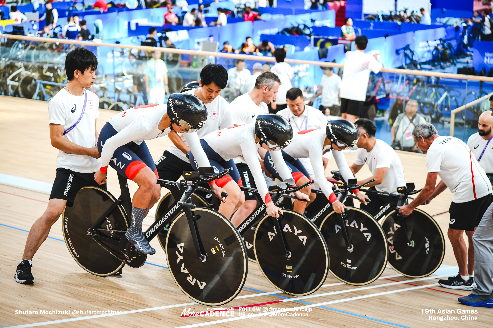 梶原悠未, 池田瑞紀, 内野艶和, 垣田真穂, 女子チームパシュート決勝, Women's Team Pursuit FInal for Gold, 19th Asian Games, Hangzhou, China