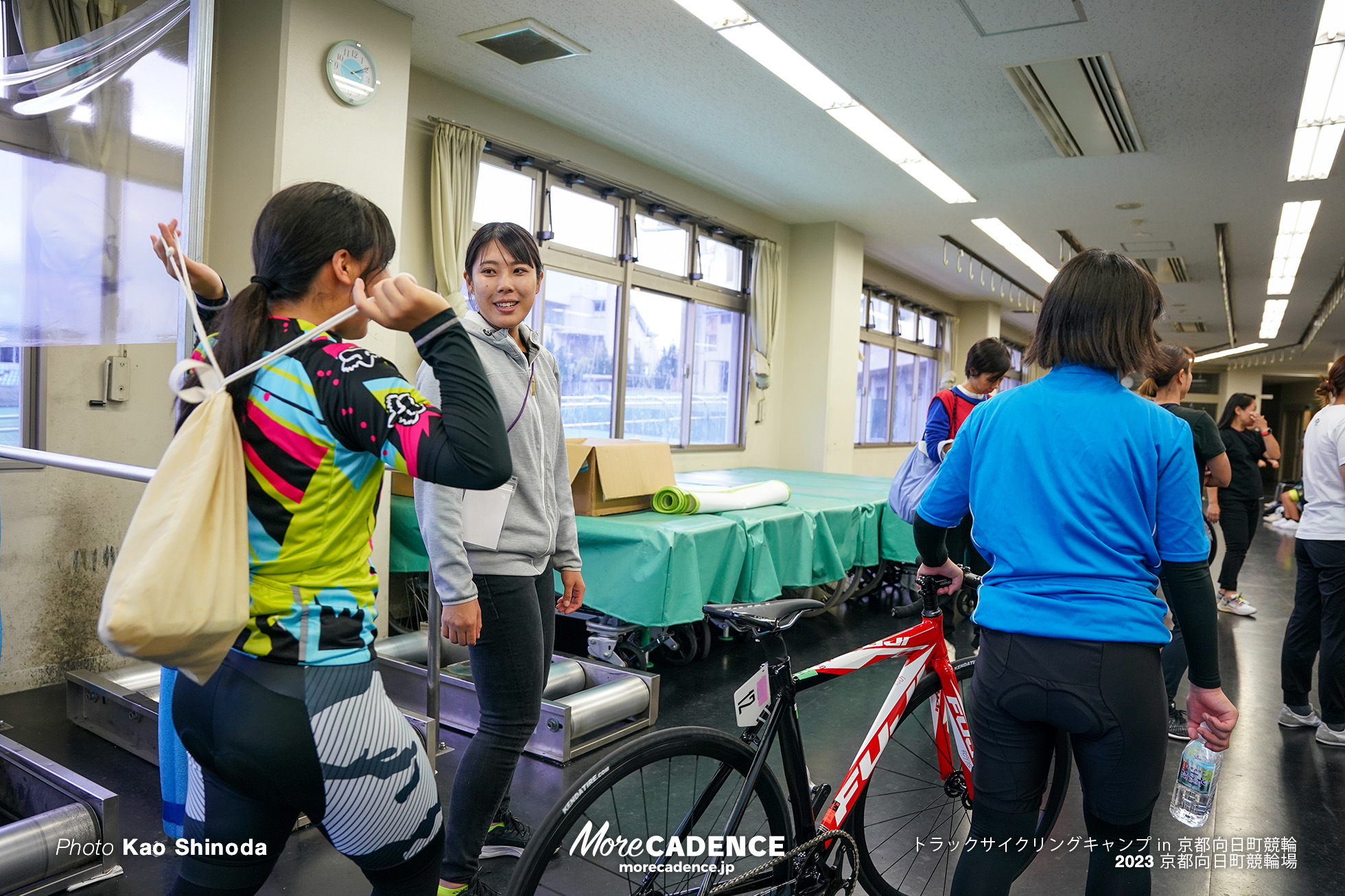 中村妃智, トラックサイクリングキャンプ in 京都向日町競輪