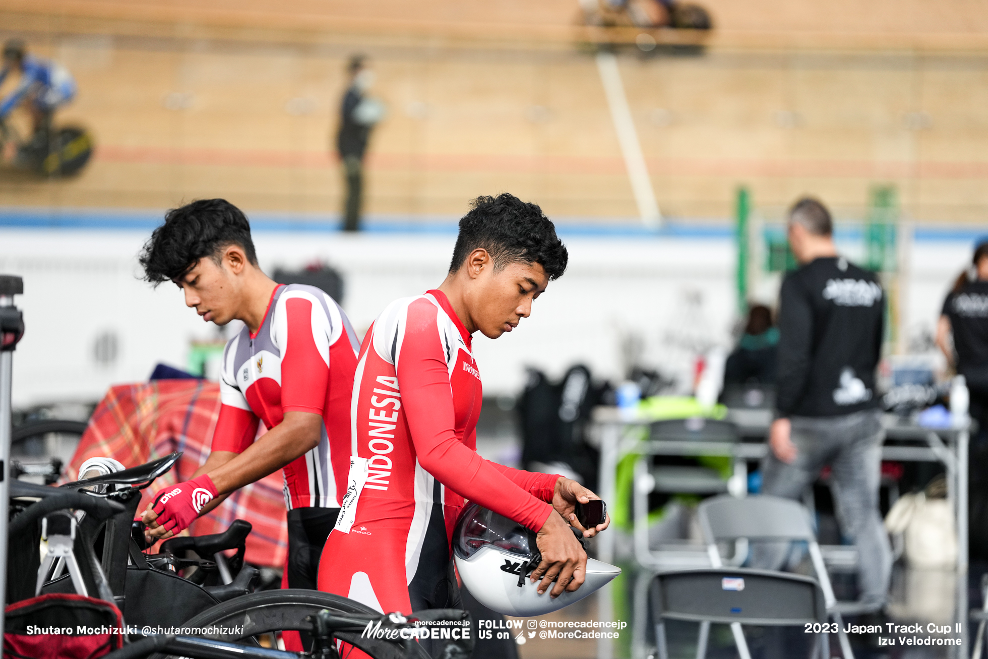 ヨサンディ ダルマワン・ウトモ OETOMO Yosandy Darmawan（INA）, Point race, Men Elite Omnium, 2023 Japan Track Cup Ⅱ